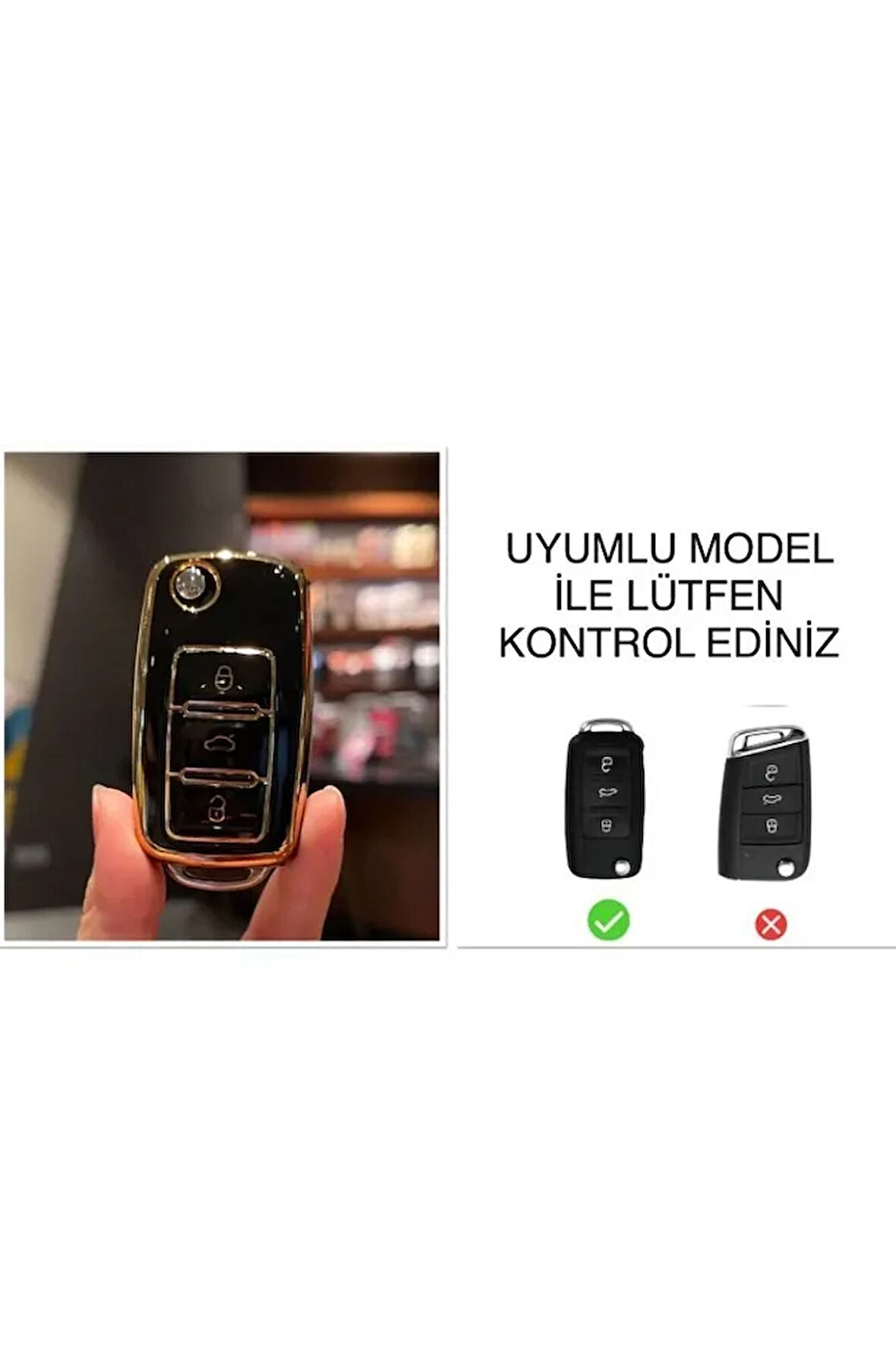 Vw Tiguan Jetta Scirocco Lüks Anahtar Koruma Kılıfı Lütfen Görsel Ile Anahtar Teyiti Yapınız