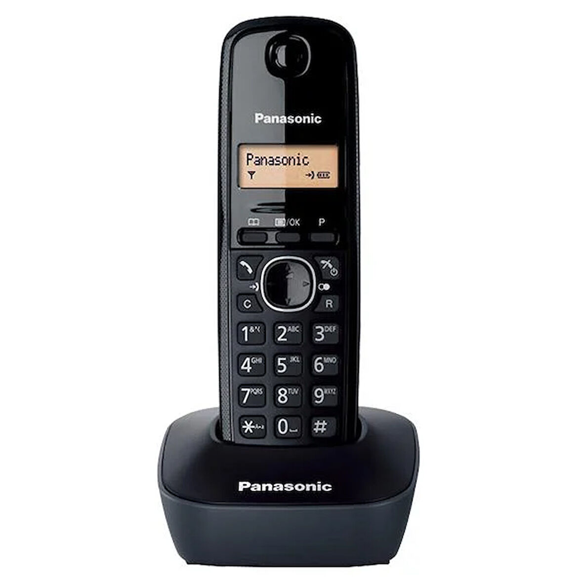 KX-TG1611 DECT SİYAH TELSİZ TELEFON