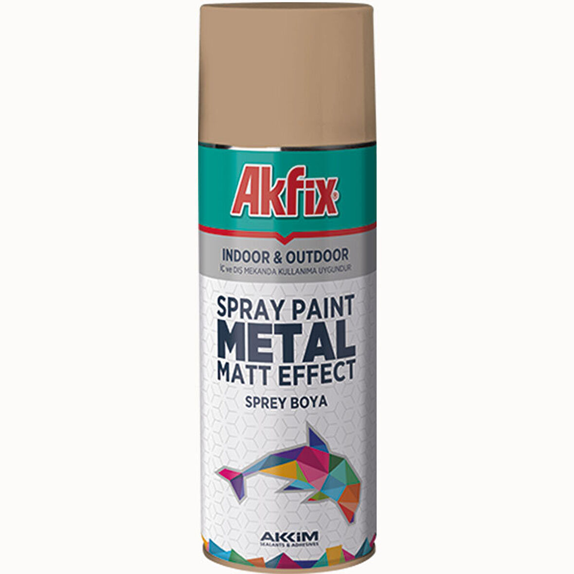 Sprey Boya Metalik Krom 400ml 300gr