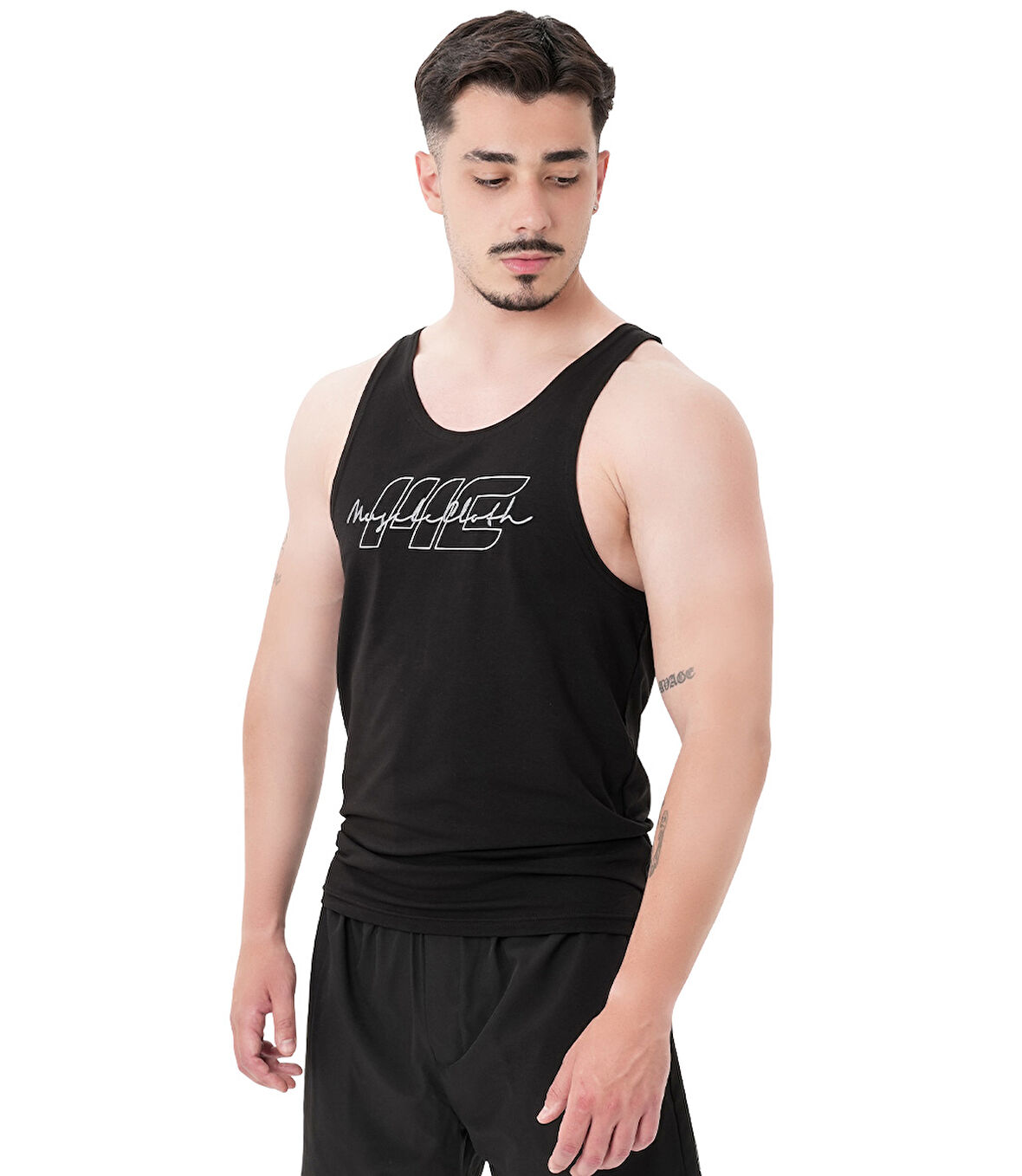 MuscleCloth Icon Atlet Siyah