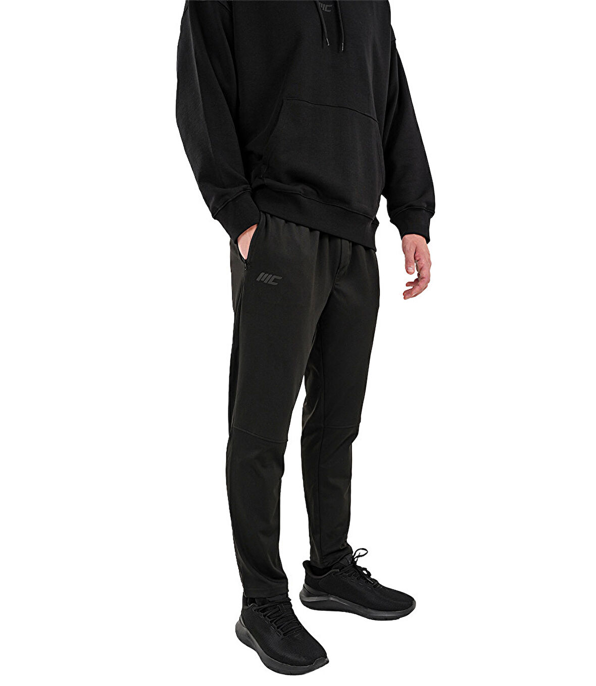 MuscleCloth Tech Stretch Eşofman Altı Siyah