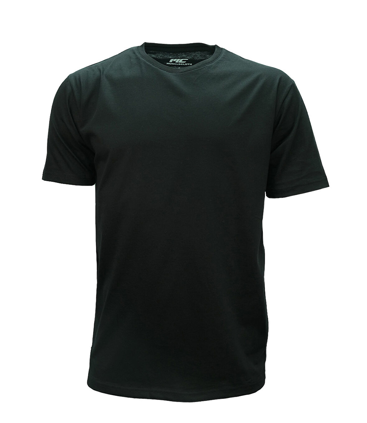 MuscleCloth Basic Kısa Kollu T-Shirt Siyah