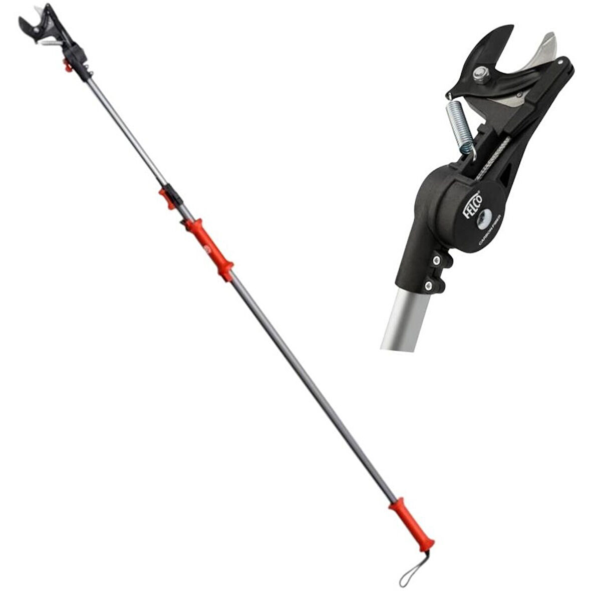 Felco 290 Yüksek Dal Budama Makası Bypass Teleskobik 