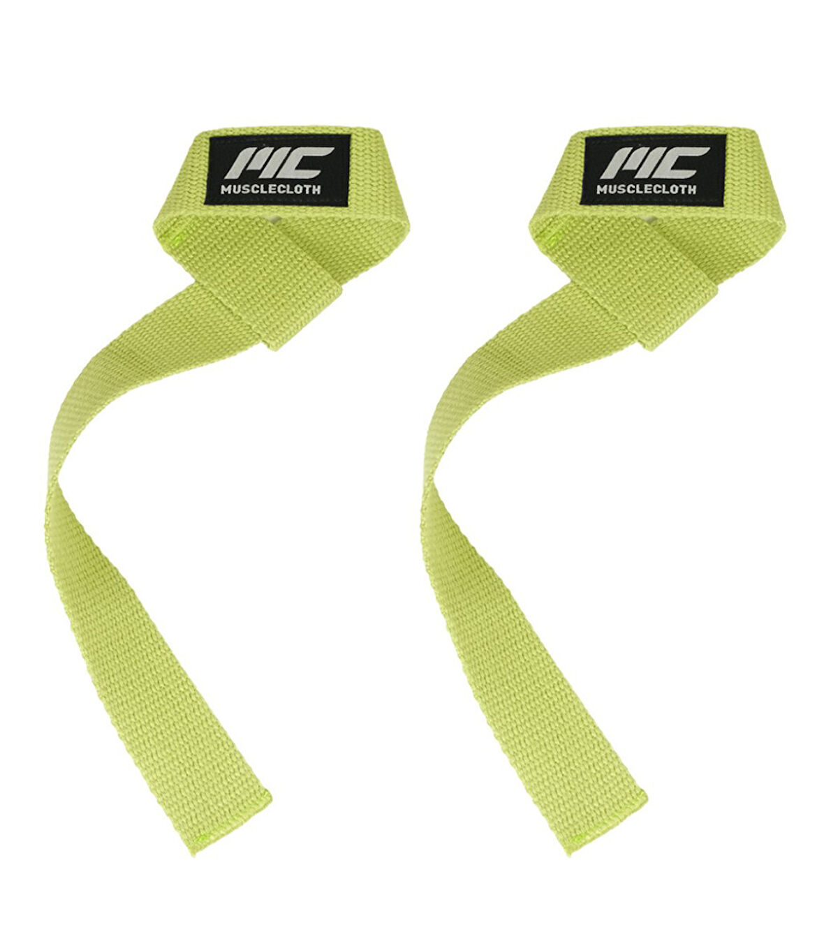 MuscleCloth Lifting Straps Yeşil