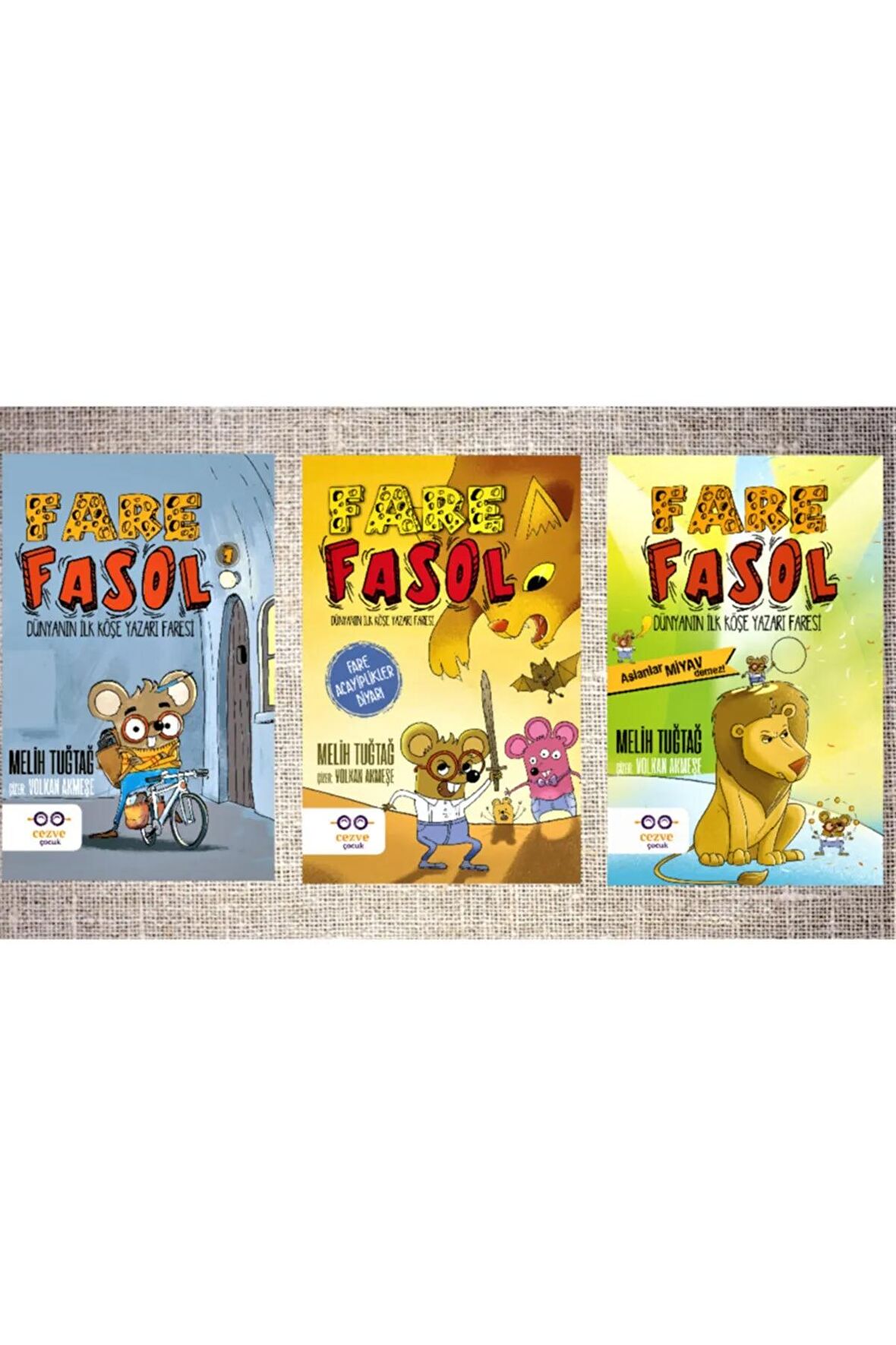 Fare Fasol 3 Kitap Set - Melih Tuğtağ