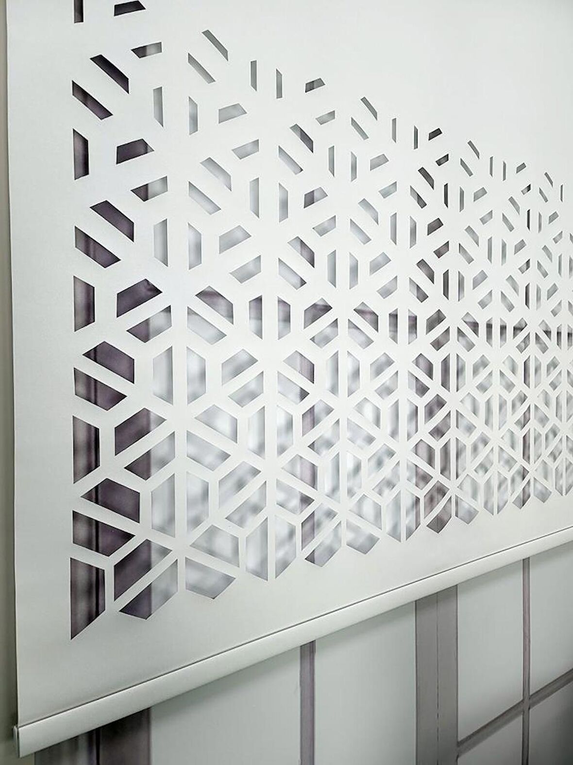 BBB Lazer Stor Perde Mat Kalın Kumaşlı Beyaz Renk LZR109