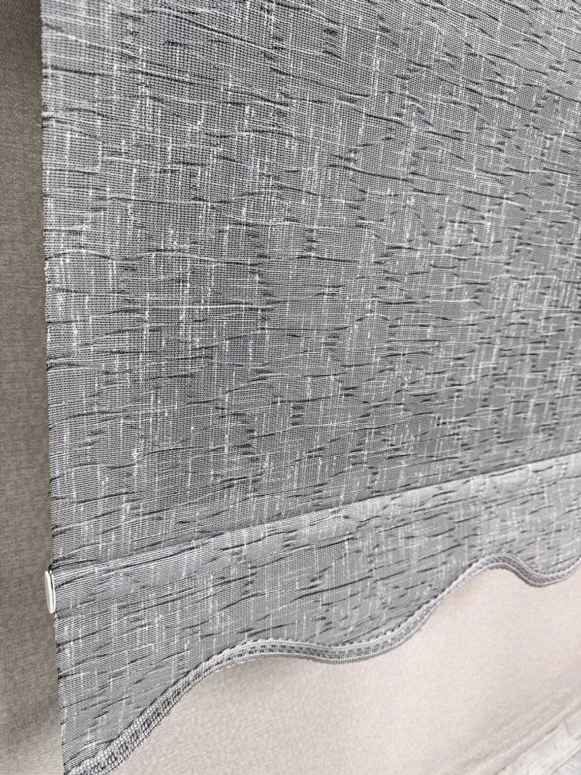 BBB Keten Kumaşlı Çift Mekanizmalı Tül Stor Perde TSK1004