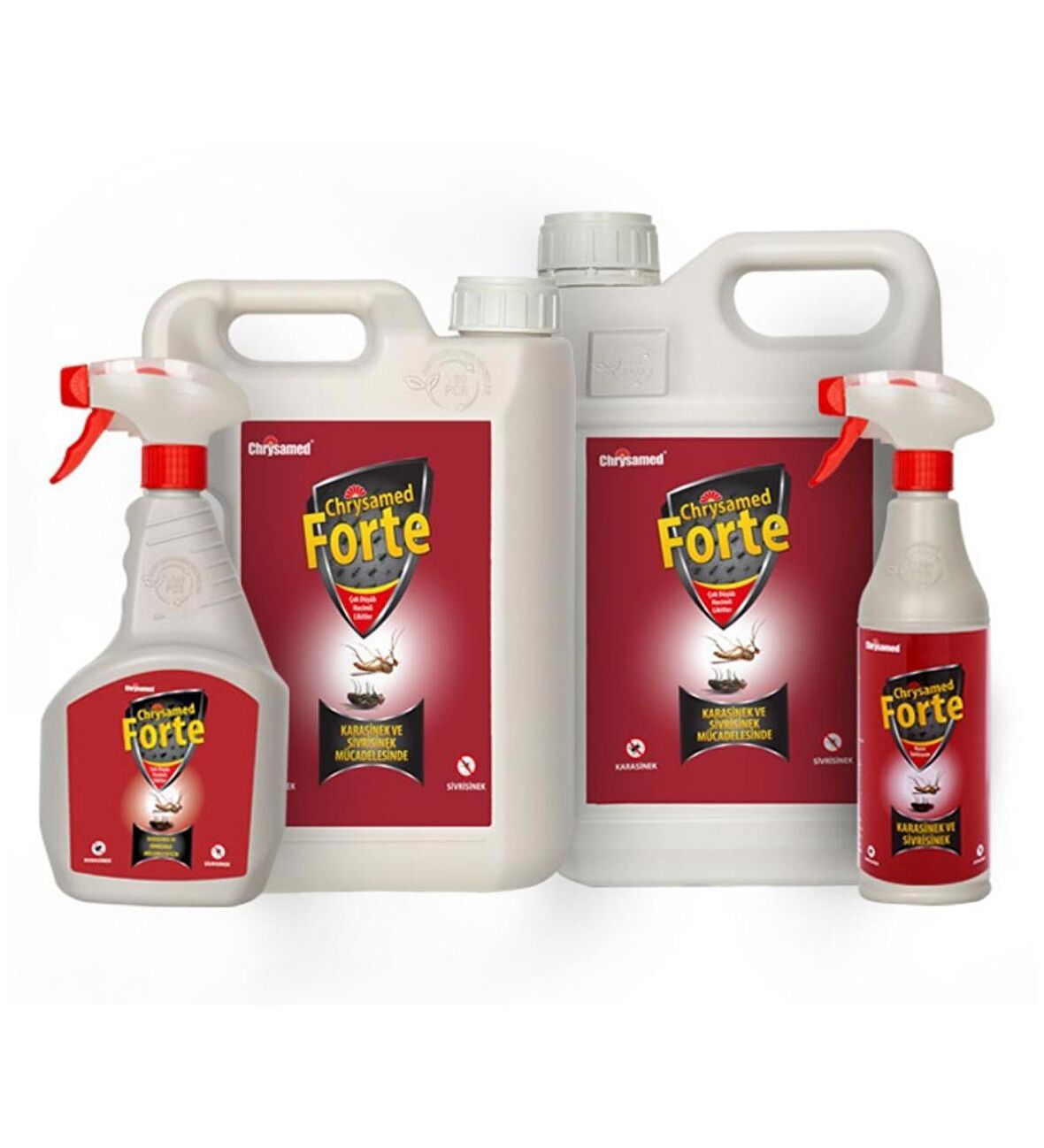 CHRYSAMED FORTE HAŞERE ÖLDÜRÜCÜ KARASİNEK-SİVRİSİNEK 500ML