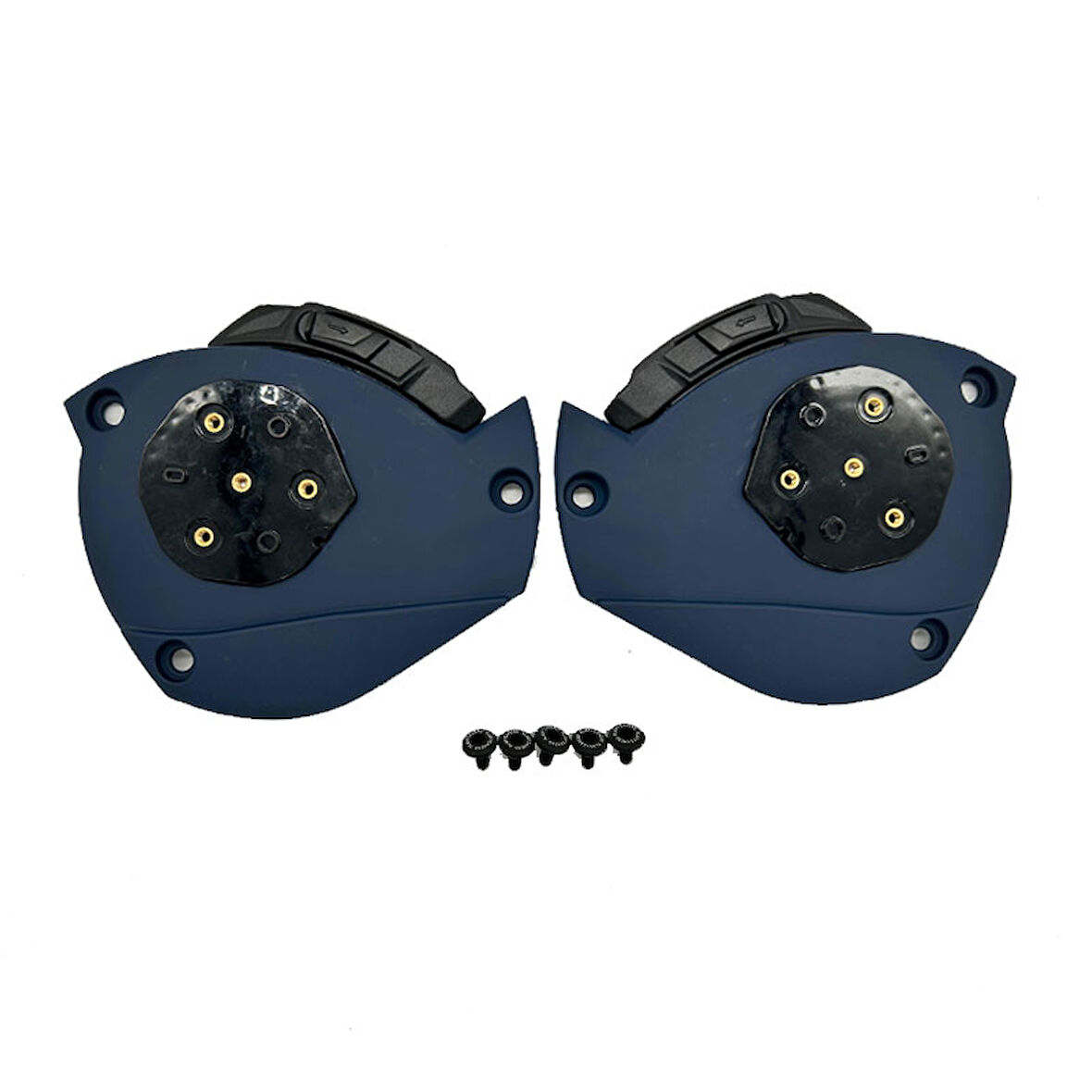 ADVANT 2 KASK YAN KAPAK SET MAT MAVİ