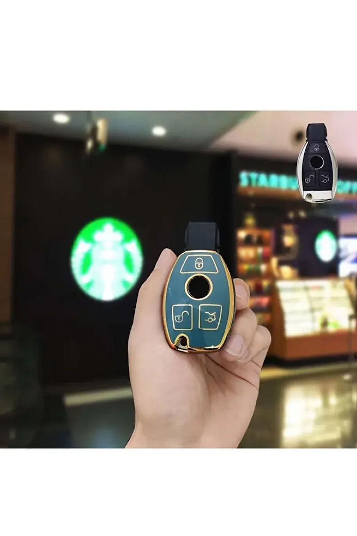 Mercedes Cls Cla Amg C180 E200 W204 Lüks Anahtar Koruma Kılıfı Lütfen Anahtar Teyiti Yapınız