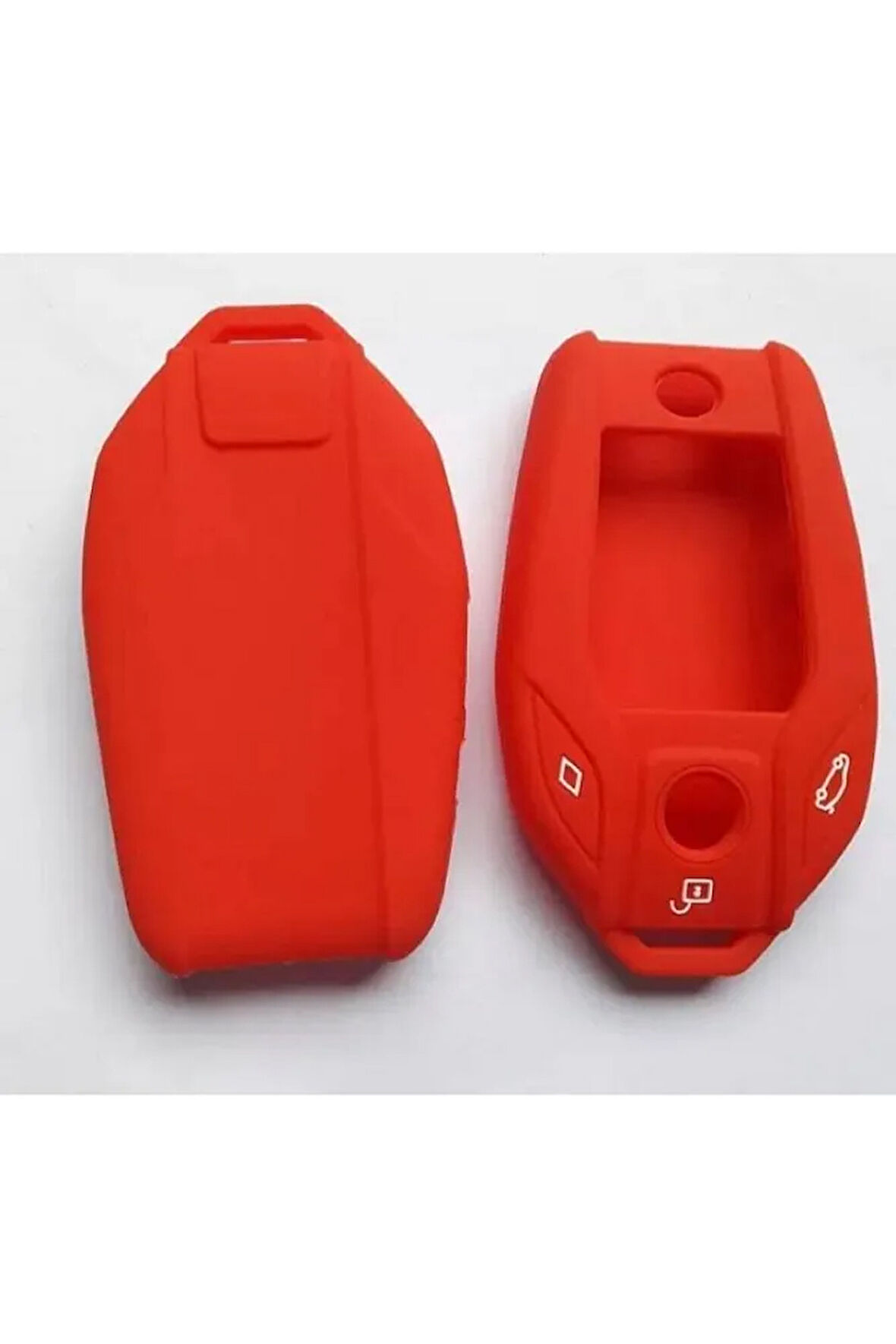 Bmw 7 Serisi 5 Serisi X3 X4 X5 X7 I8 Silikon Anahtar Koruma Kılıfı Kırmızı Renk 1 Adet