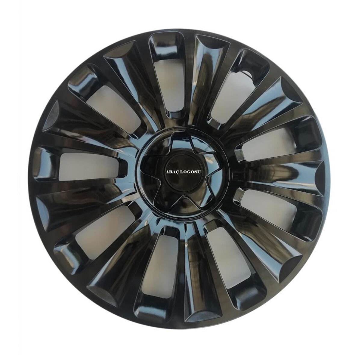 Fiat Egea 16 Jant Kapağı Esnek Kırılmaz Siyah Piano Black Jant Kapağı 171 4 Adet