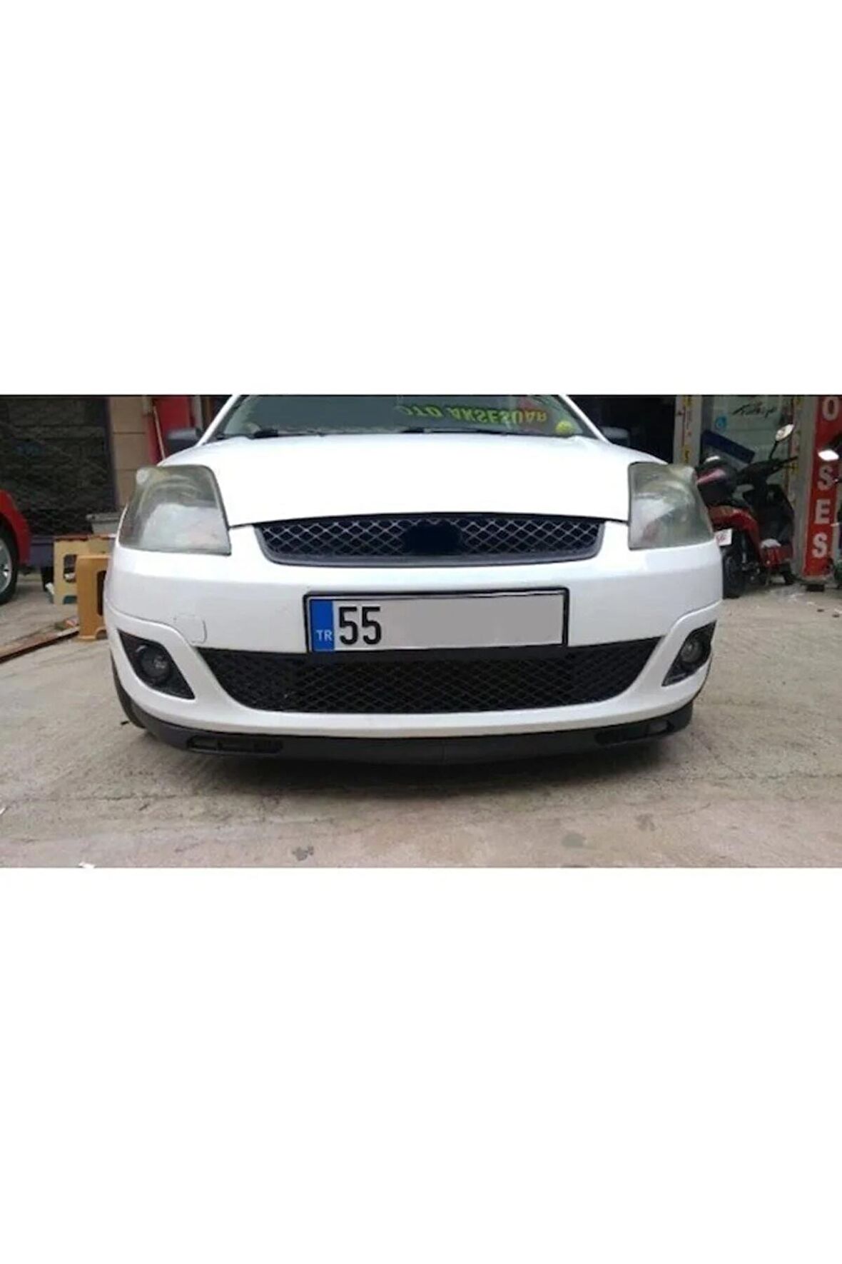 Ford Fiesta Uyumlu Laguna Lip 2 Parça Ön Tampon Eki 1. Sınıf Kaliteli