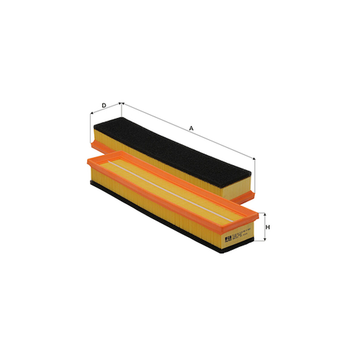 Fıl Hp2250 Hava Filtresi P206 P206 (T3E) P307 (Em Ym) P308 Partner Tepe Berlıngo III C4 C4 (B7) Ds4 Tu5Jp4 (1.6 16V)