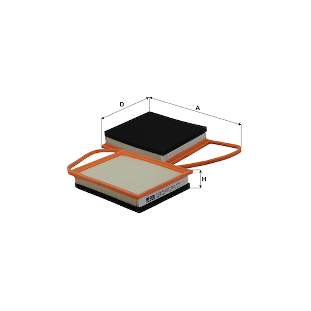 Fıl Hp2292 Hava Filtresi P208 P308 3008 P508 5008 P207 Partner Tepe Berlıngo III C3 Pıcasso C3 III Ds3 Ds5 C4 II Ds4 C5 III P301 C Elysee Dv6Dted Dv6C Dv4C (1.6Hdı 1.4Hdı)