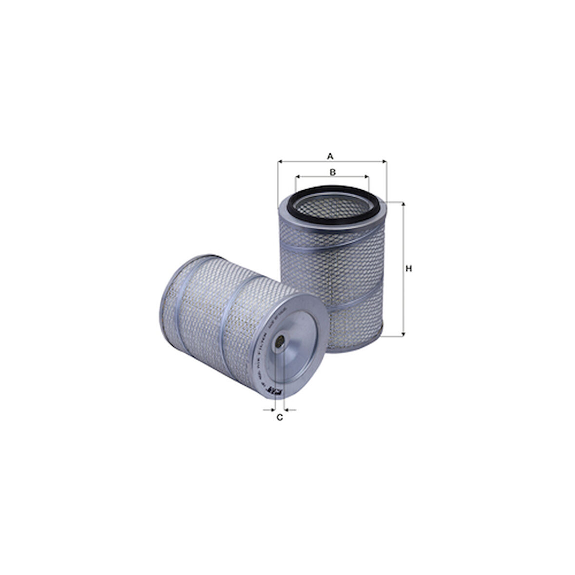 Fıl Hp466 Hava Filtresi Isuzu Sampıyon Hp466 C20326 Fn0143 W