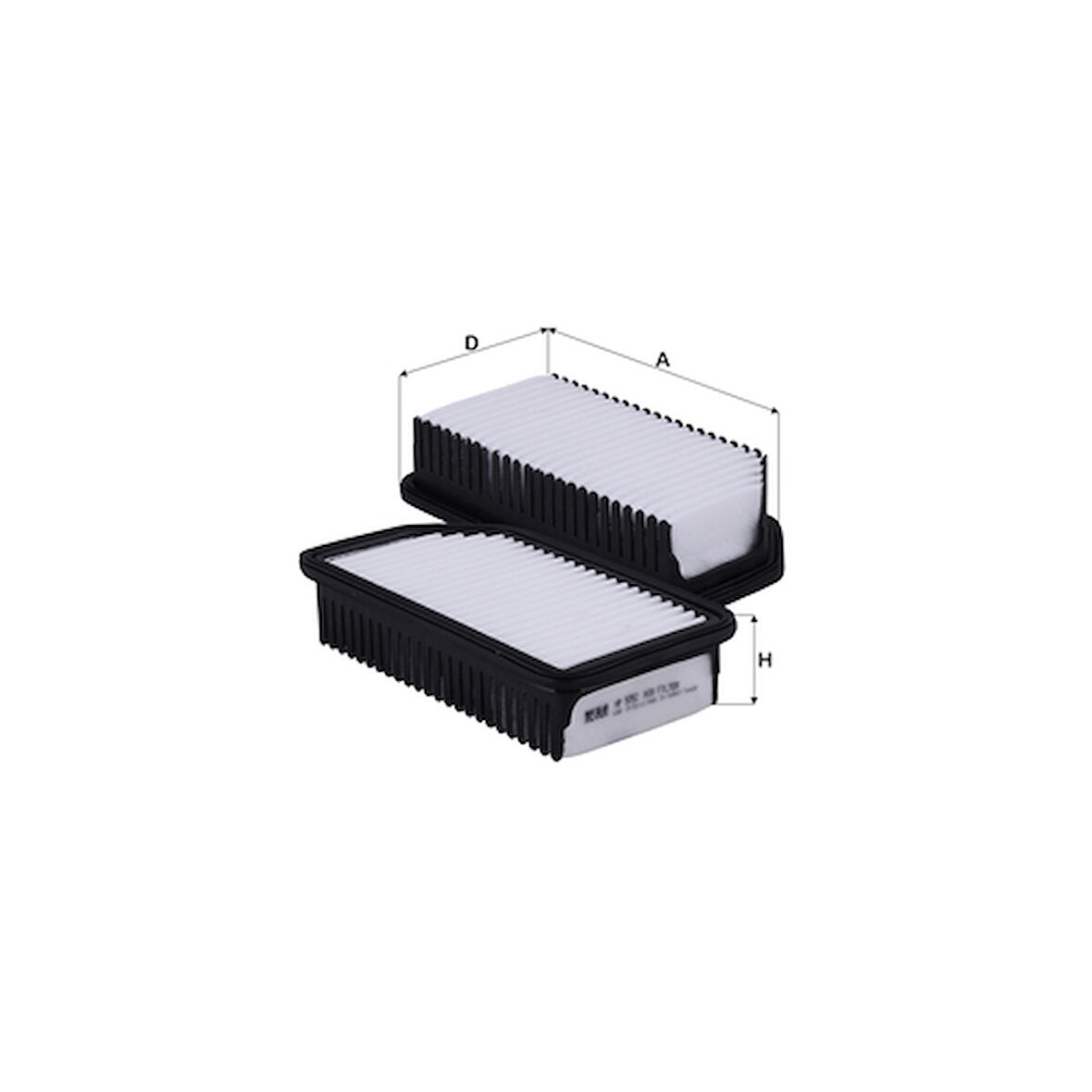 Fıl Hp5052 Hava Filtresi Hyundaı I20 2008> Ix20 2010> Kıa Venga 2009> Kıa Soul 2009>