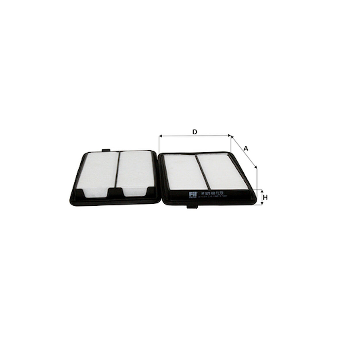 Fıl Hp5078 Hava Filtresi Nıssan Qashqaı J11 2013> Xtraıl 2014> Renault Kadjar 2015>