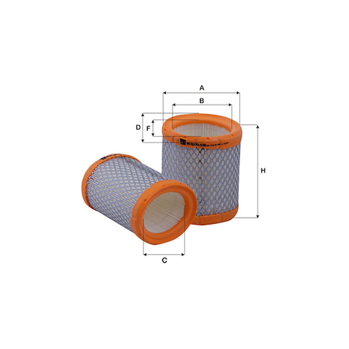 Fıl Hpu4311 Hava Filtresi P106 P205 Partner Berlıngo C15 Abztu3 2 Karbıratorlu P306 P206 P106 Saxo Ztu5J