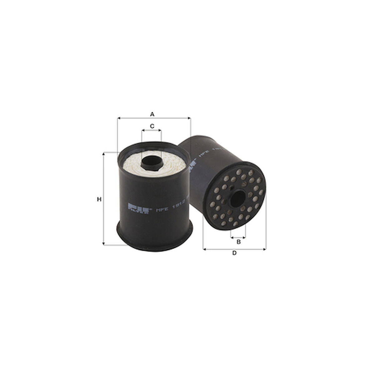 Fıl Mfe1912 Mazot Filtresi Megane Clıo Safrane Scenıc 1.9D Dt