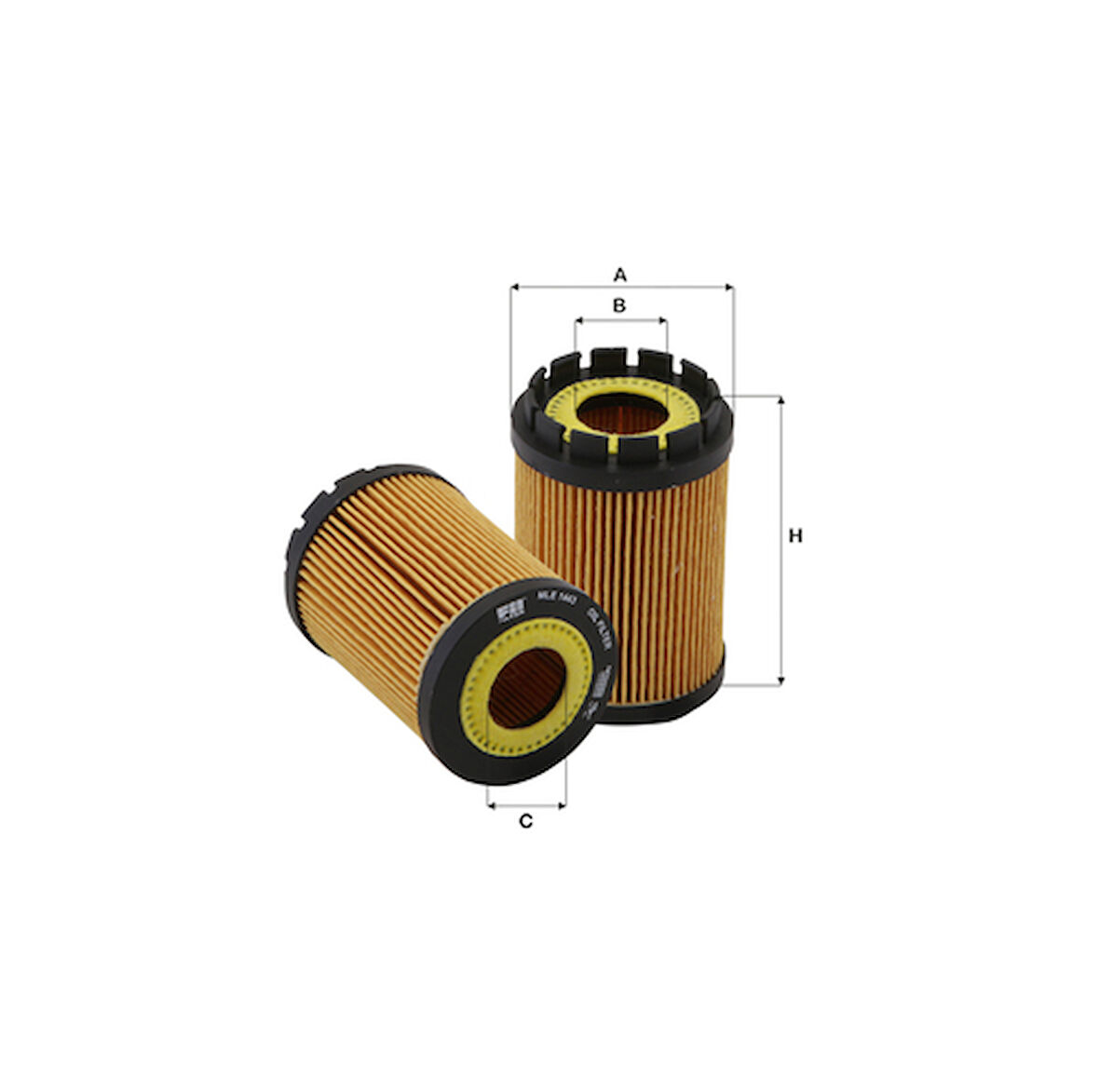 Fıl Mle1443 Yağ Filtresi Ford Hu713X Fn1091