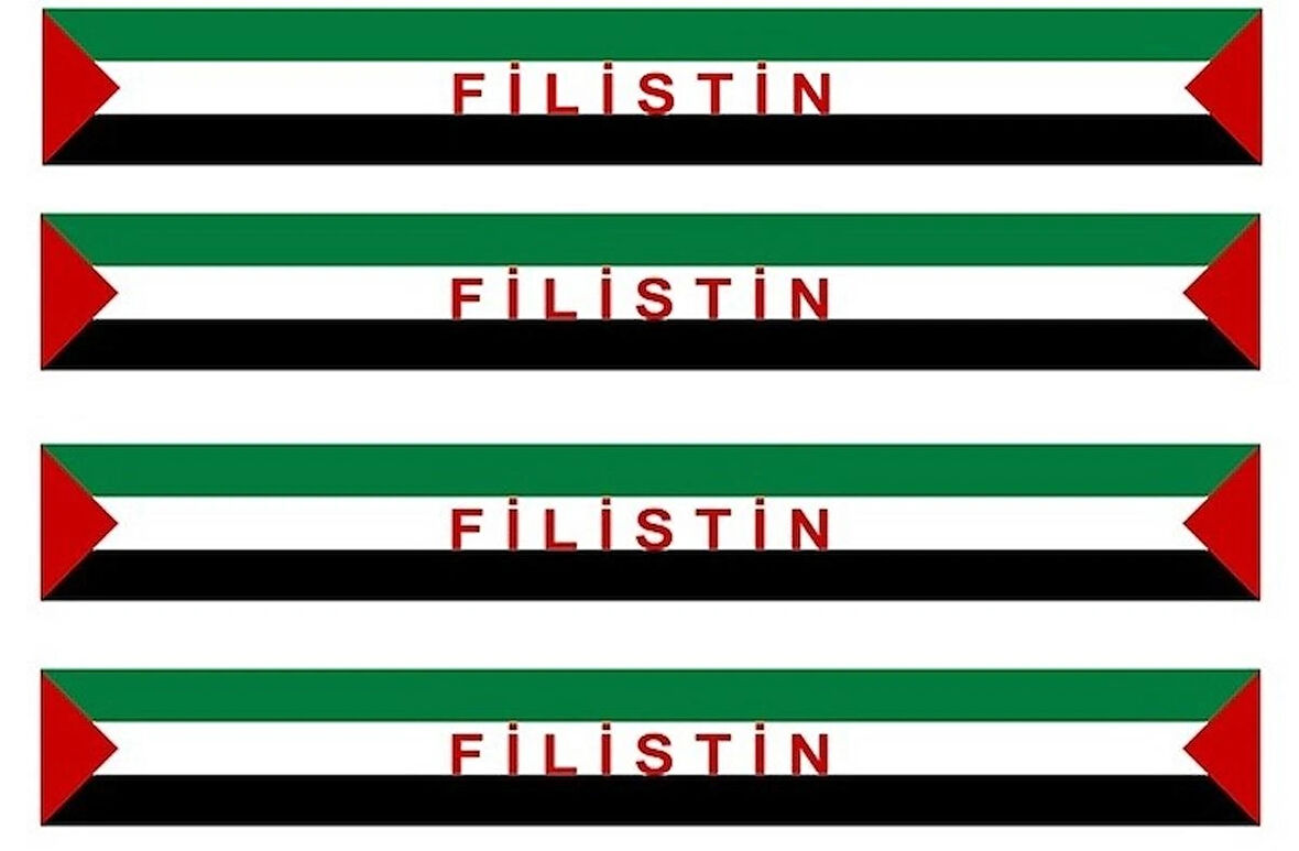 AYYILDIZ BAYRAKÇILIK FİLİSTİN YAZILI ATKI (5 ADET)