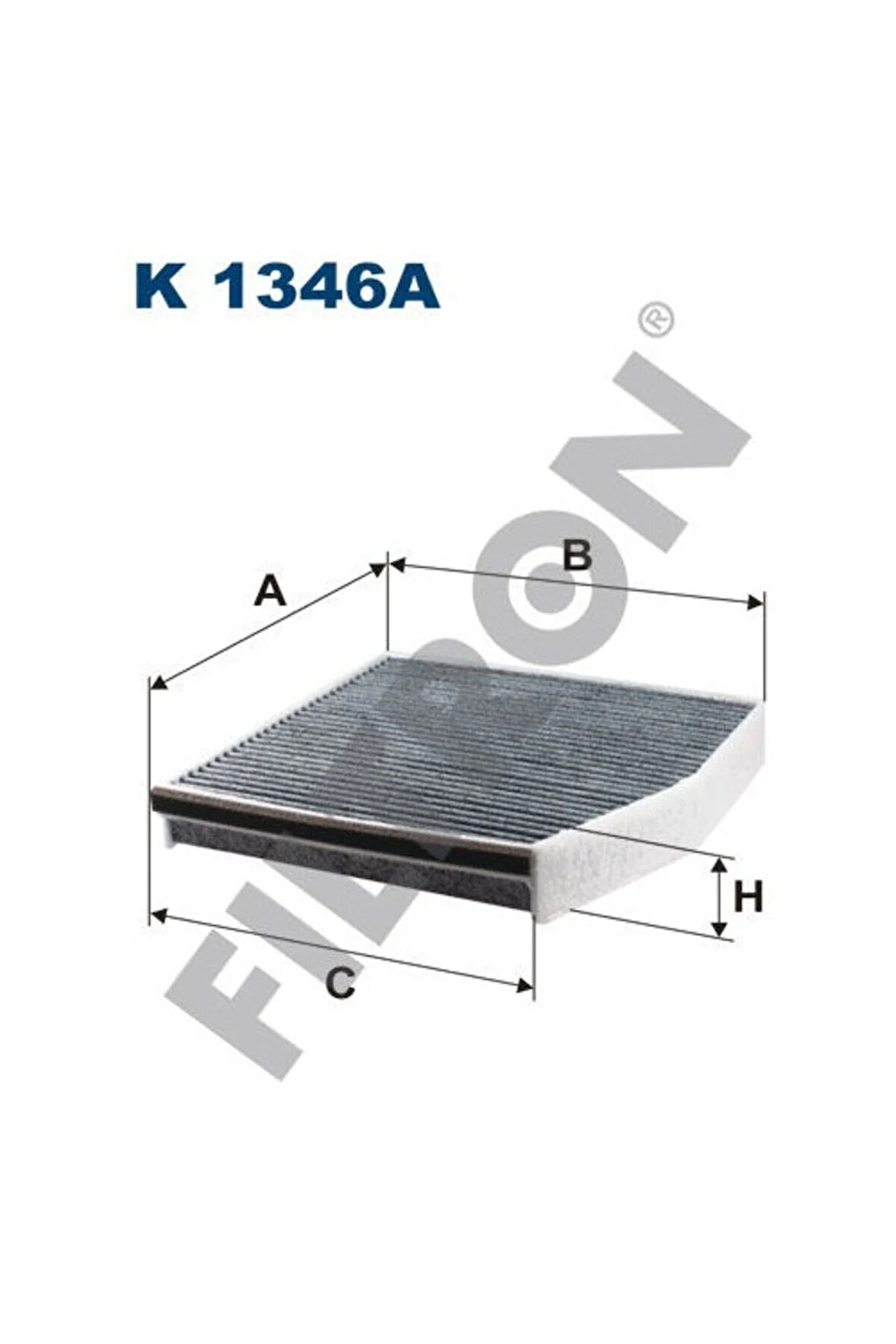 K1346A-POLEN Filtresi Mercedes A-Klasse W176 A 250 Blueeffıcıency. Sport 211HP 09/12-