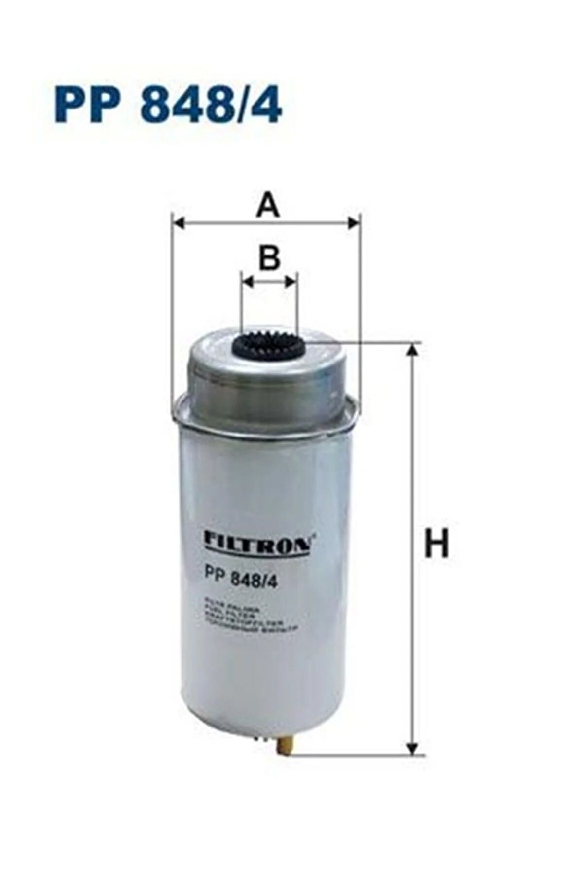 Zp3804f Yakit Filtresi Transit V184 2.0tdci 125ps 02-06 2.4tdci 115ps / 137ps 1685852 (WE228976)