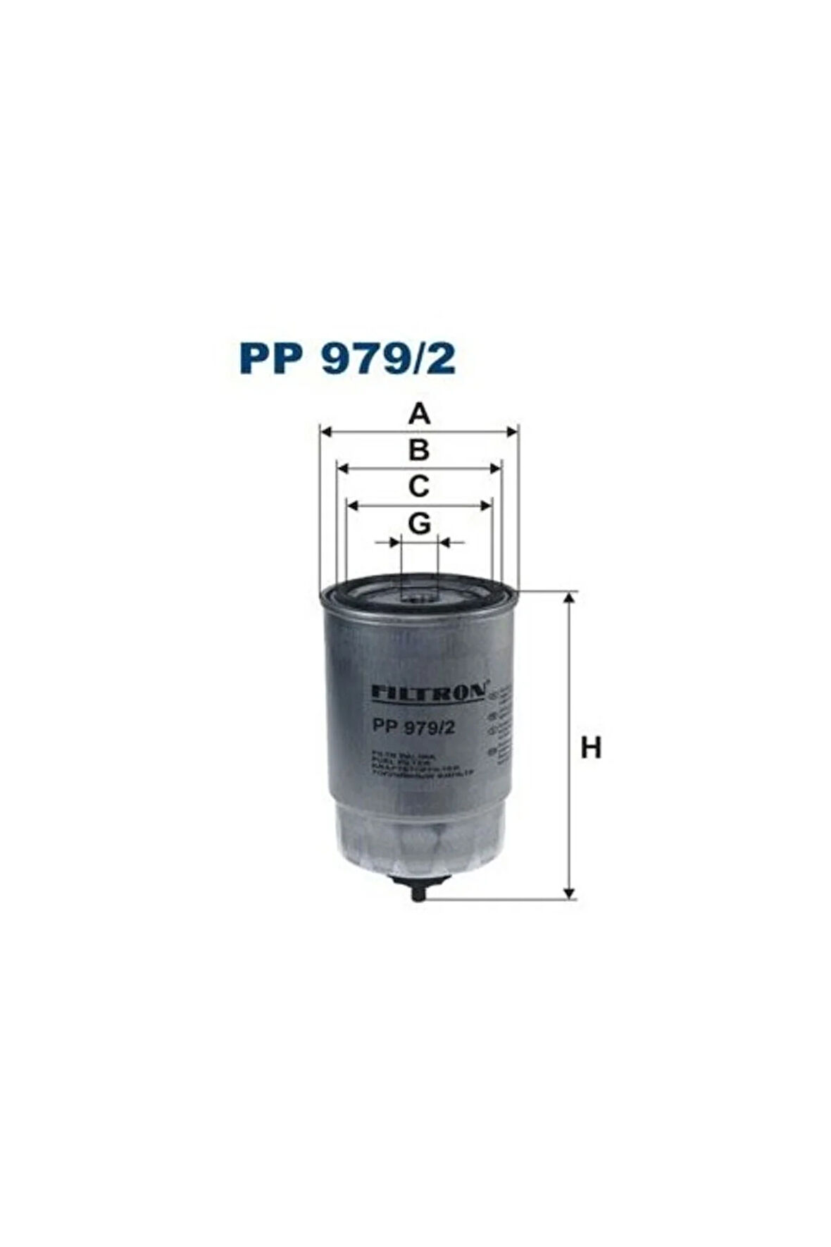 Mazot Fıltresı Accent Blue 1.6 Crdı 2011-> Accent Era 1.5 Crdı 2008-> H100 Kamyonet 2.5 Crdı 2008->