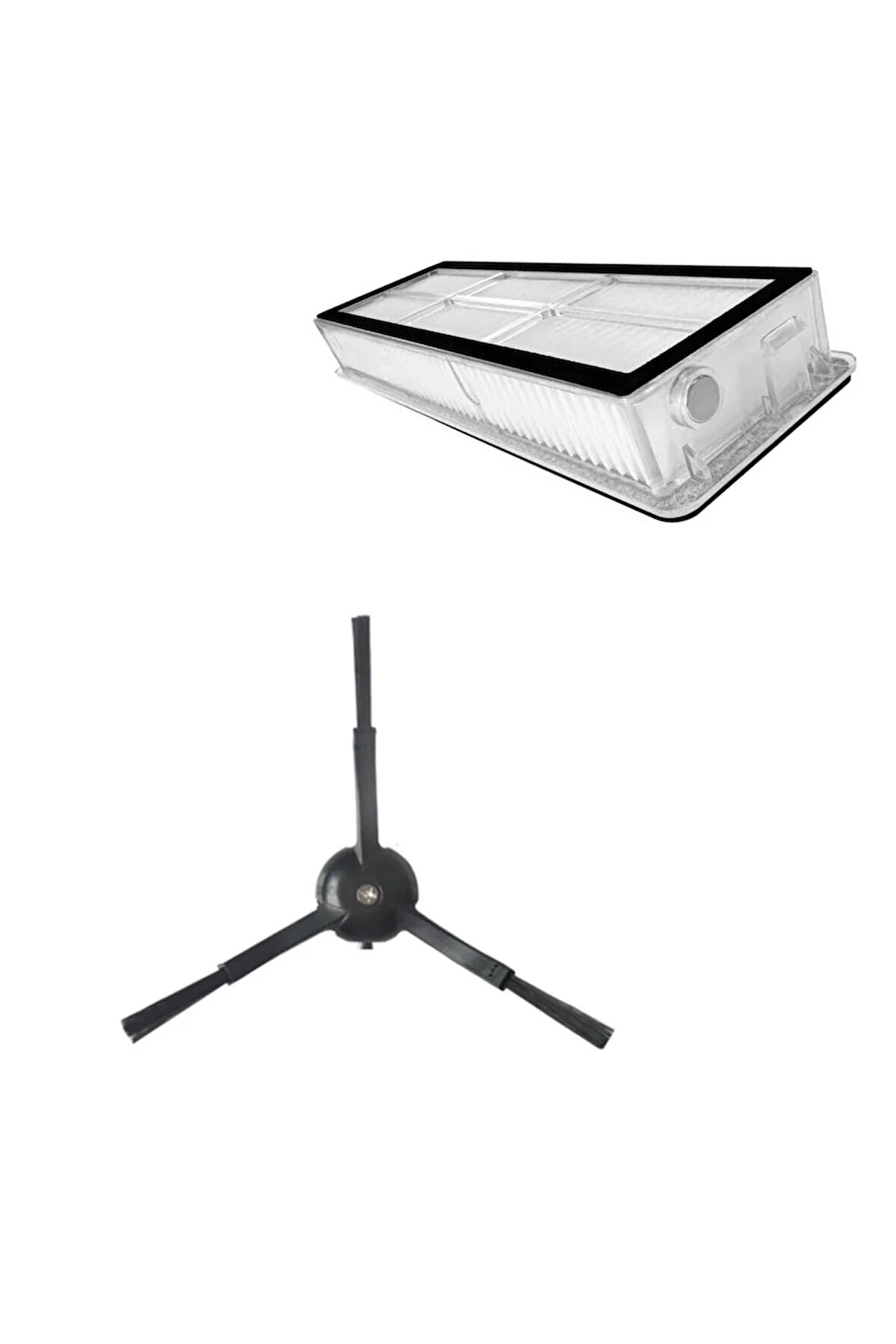 Xiaomi S10T modeli ile uyumlu fırça filtre yedek parça