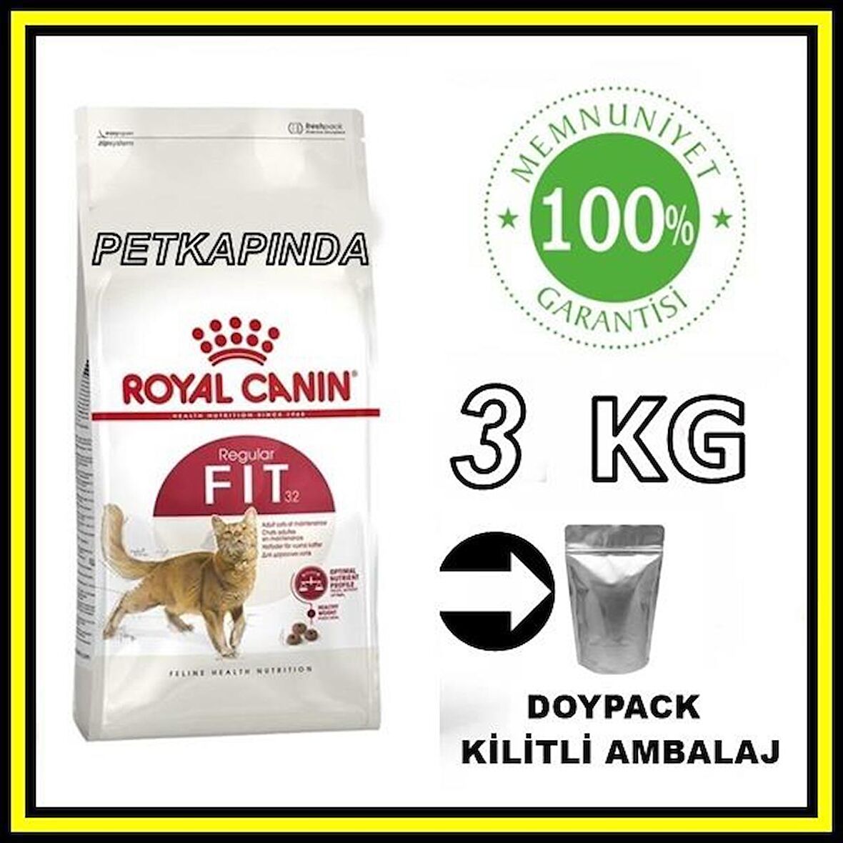 Royal Canin FHN Fit 32 Yetişkin Kedi Açık Mama 3 KG