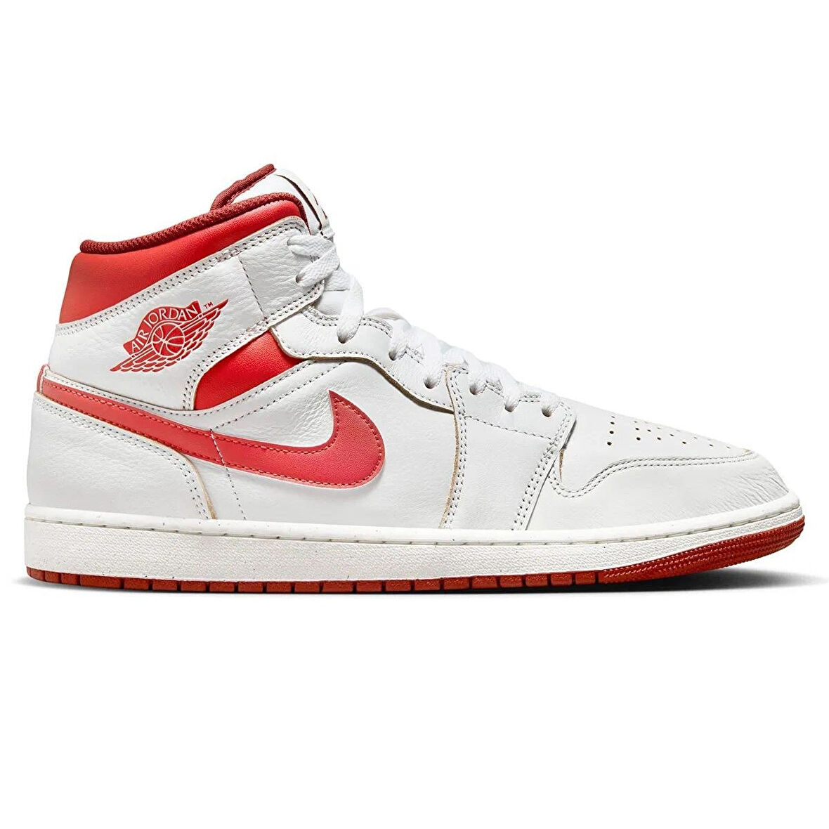 Nike Air Jordan 1 Mid SE White Dune Red