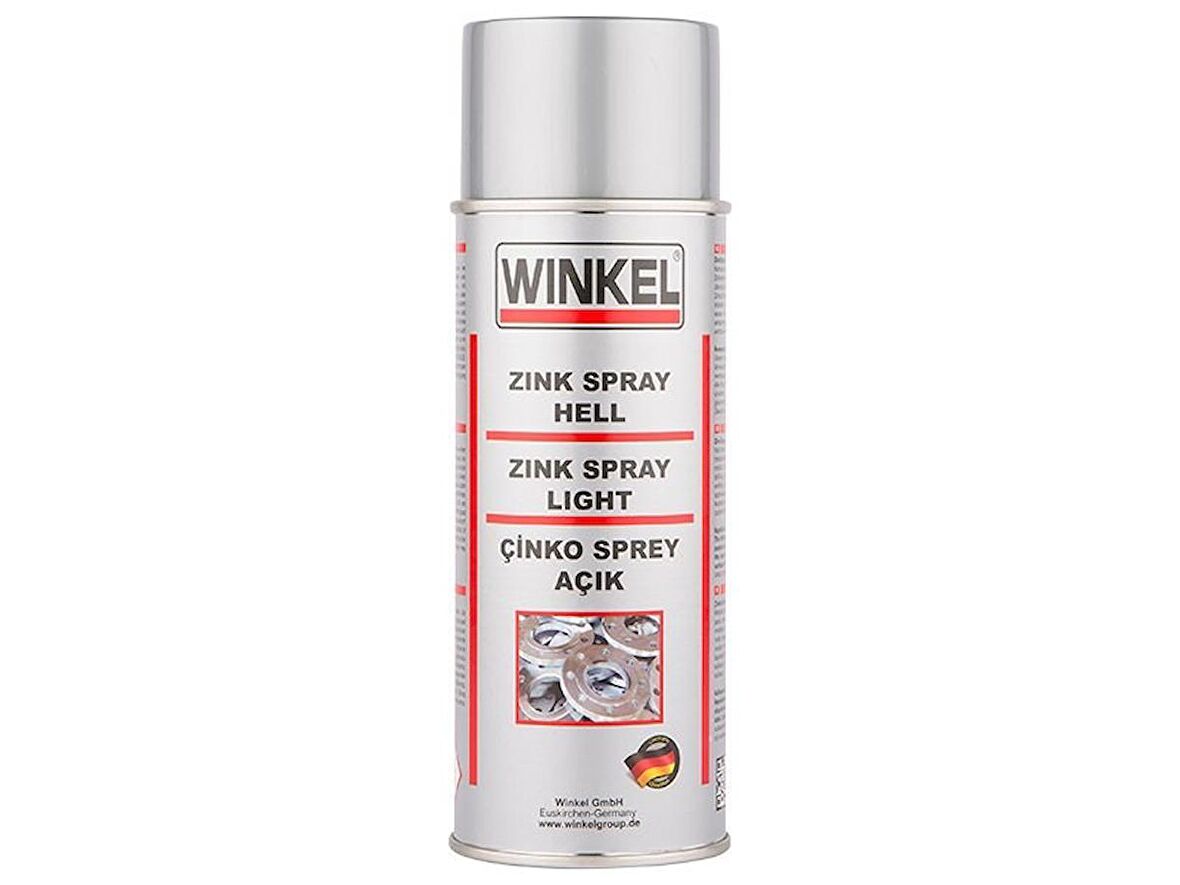 Winkel Çinko Sprey Açık Renkli ( Galvaniz ) 400 ML