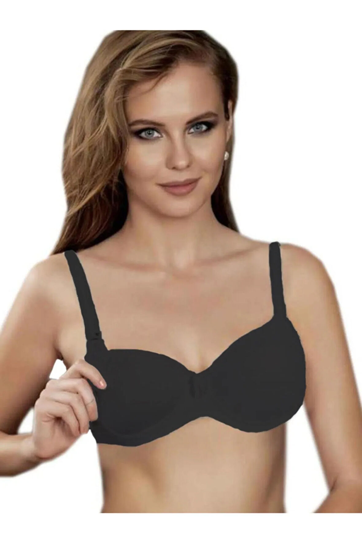 Kaplı Dikişsiz Lohusa Emzirme Sütyeni