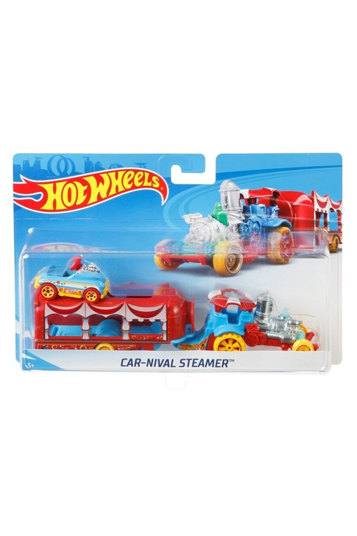 Orjinal Taşıyıcı Tırlar Car-nıval Steamer Fkw89 Orjinal Hotwheels Taşıyıcı Tır Ve Araba