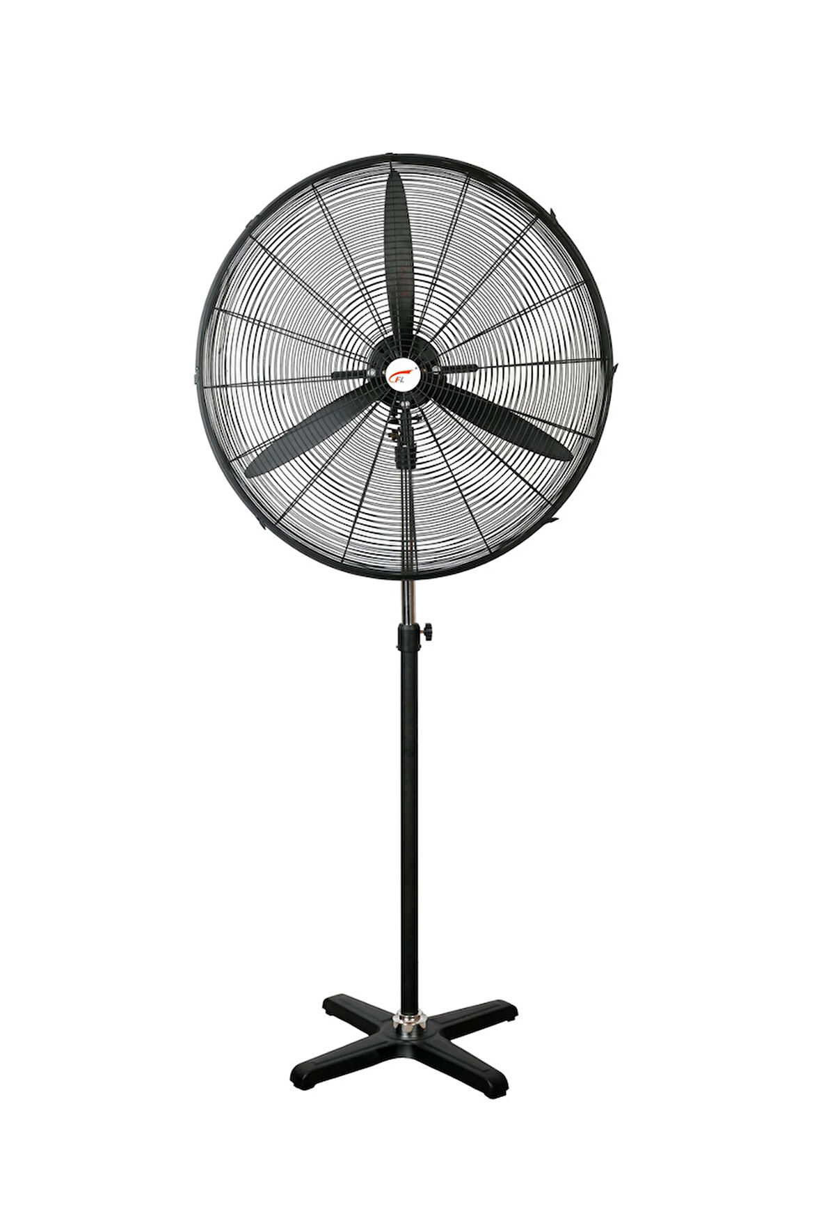 Dlc FL-750-F 240 Watt Sanayi Tipi Ayaklı Vantilatör Siyah