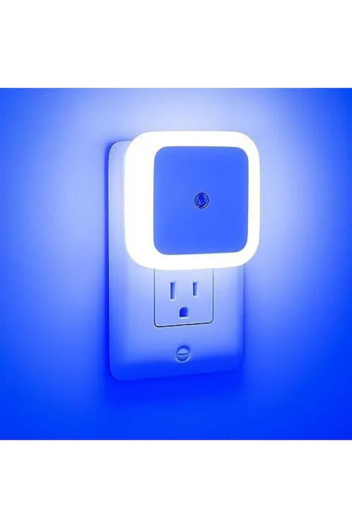 Fotoselli Led Gece Lambası, Amber Renk Sensörlü Gece Lambası, 1 Watt Amber Renk Led Gece Lambası