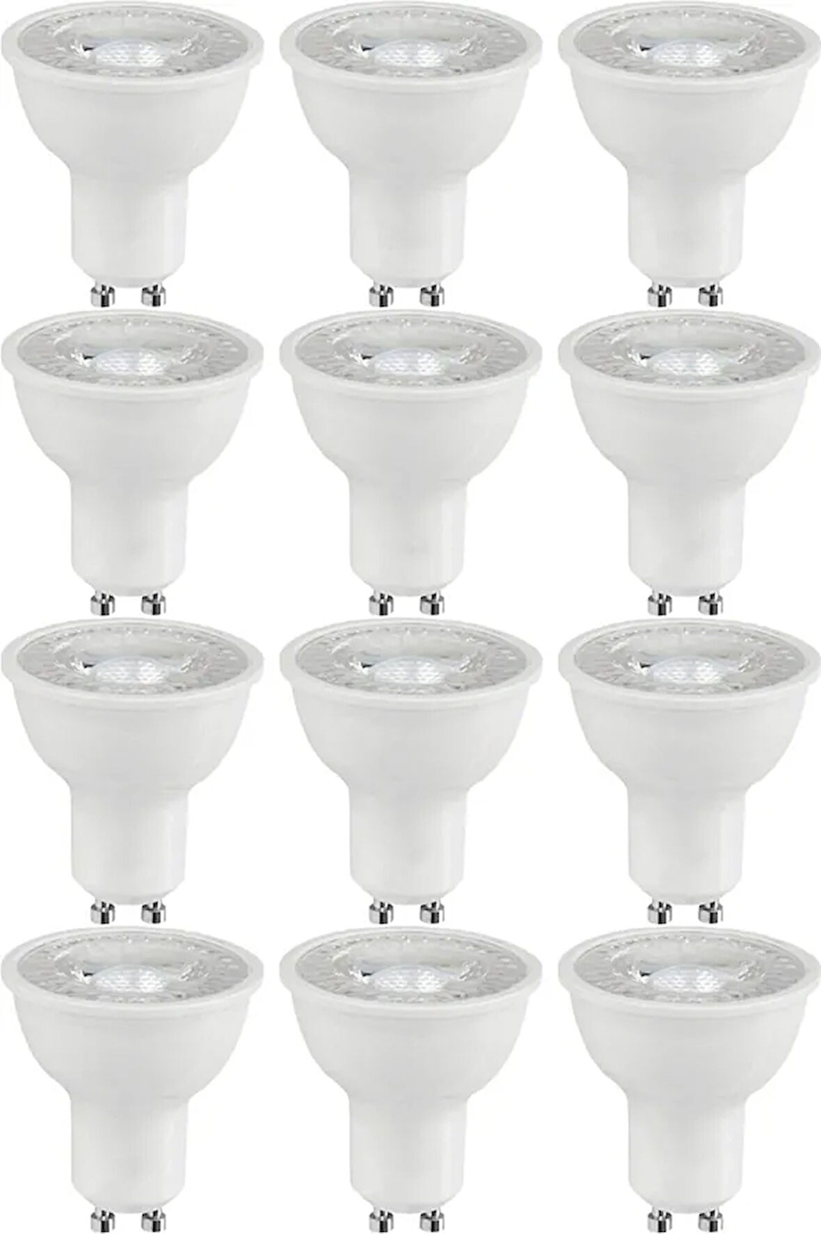 12 Adet 7 W. Amber Işık 1. Sınıf Ultra Kalite Gu10 Duy Led Ampul