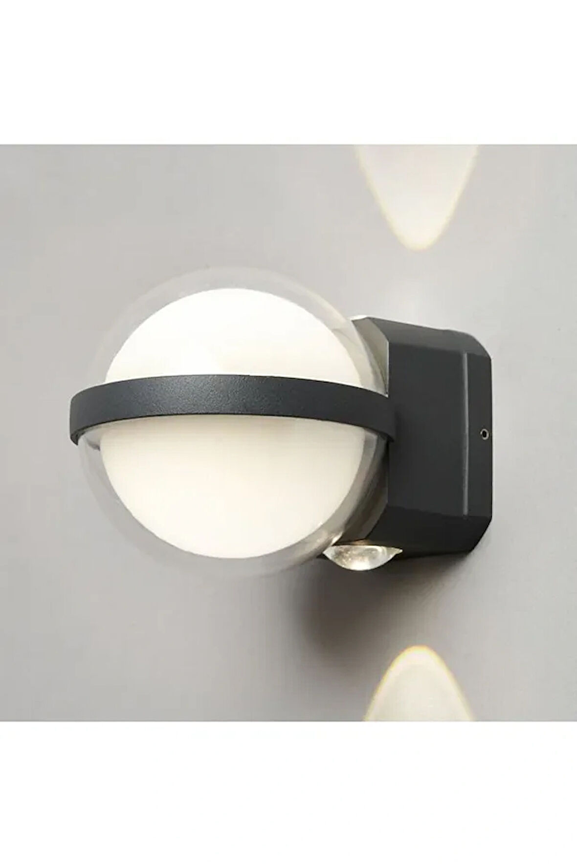 12 Watt, 3200K, 3 Işık Yönlü, Elektrikle Çalışır, Modern Tasarım İç ve Dış Mekan Aplik, Led Aplik