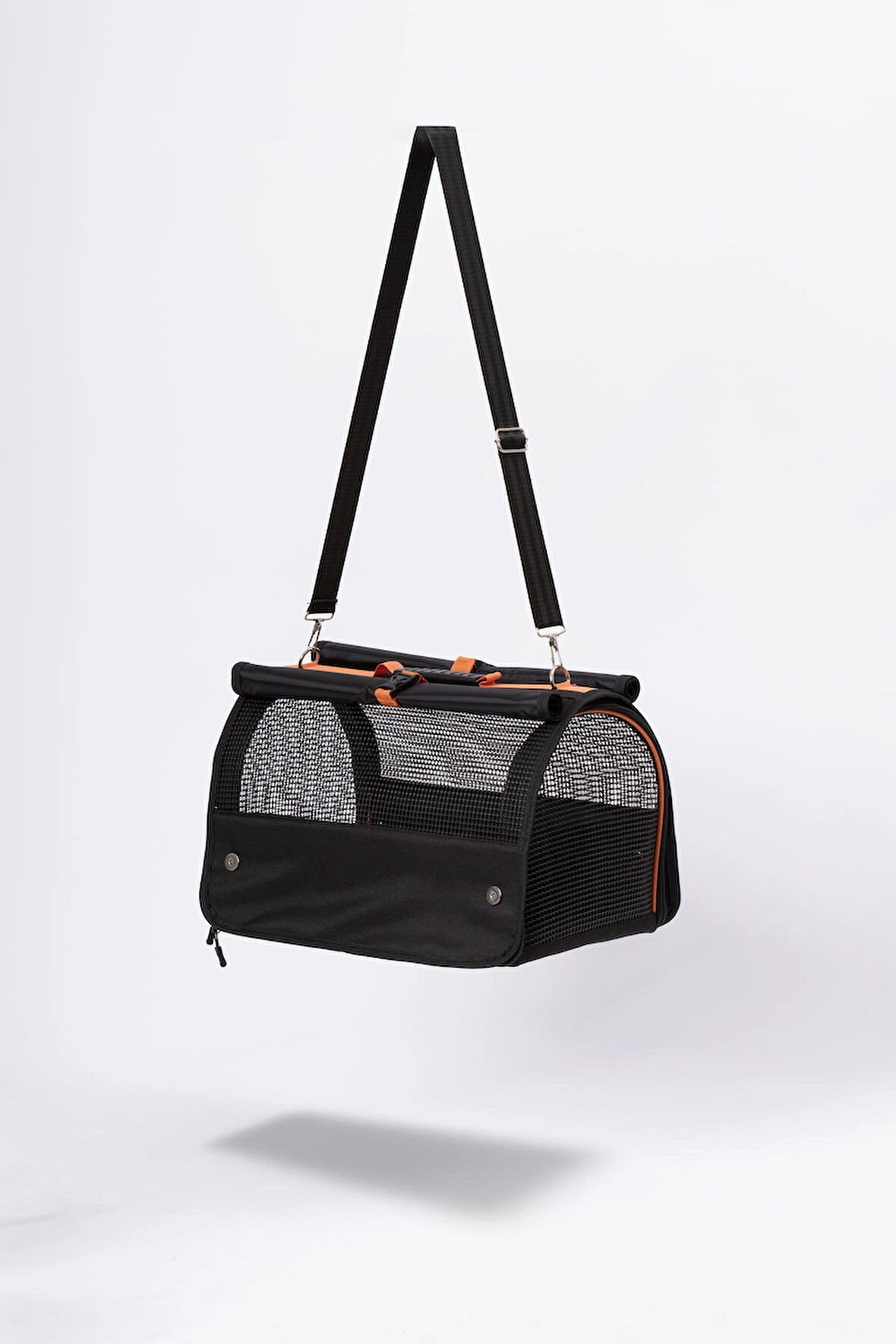 Yıkanabilir Plastik Fileli Kedi Köpek Taşıma Çantası Flybag Model