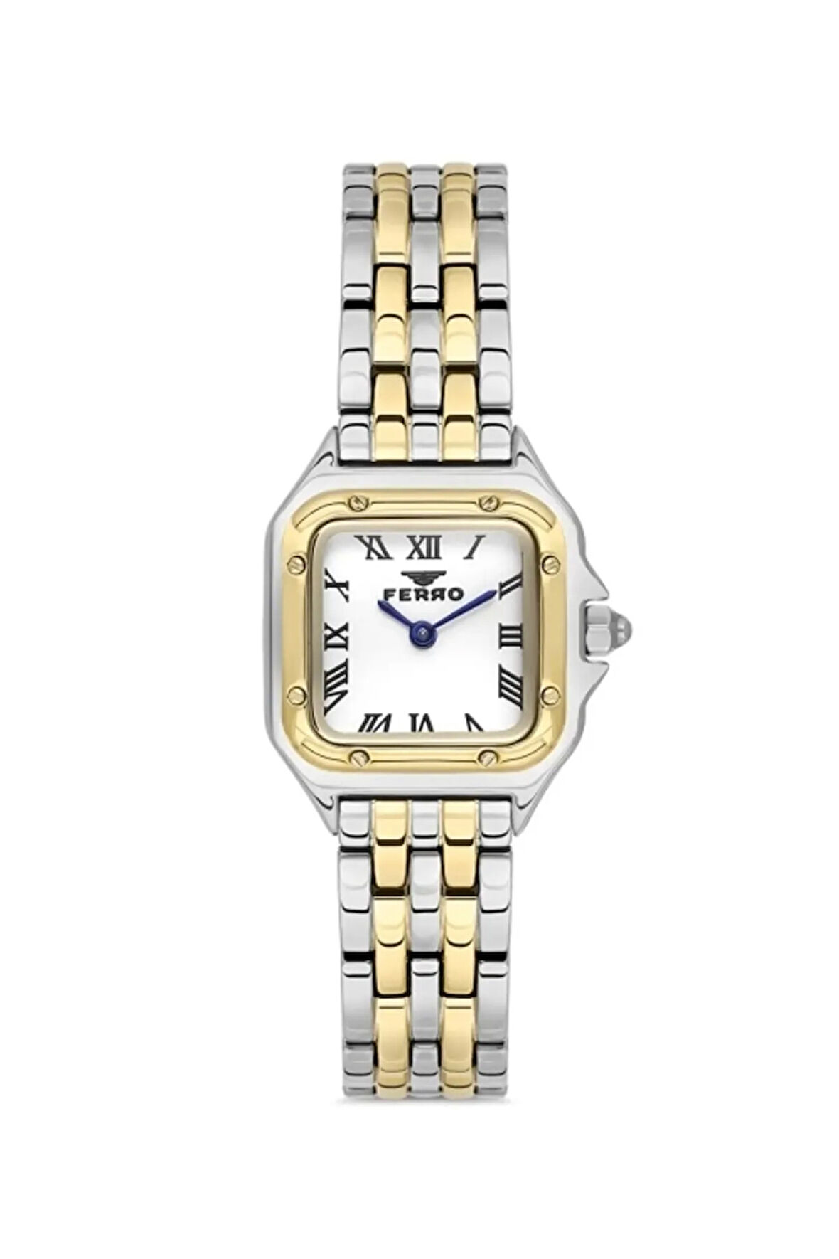 Sarı/Gümüş Çelik Kordon Kadın Kol Saati FL21462A-D6