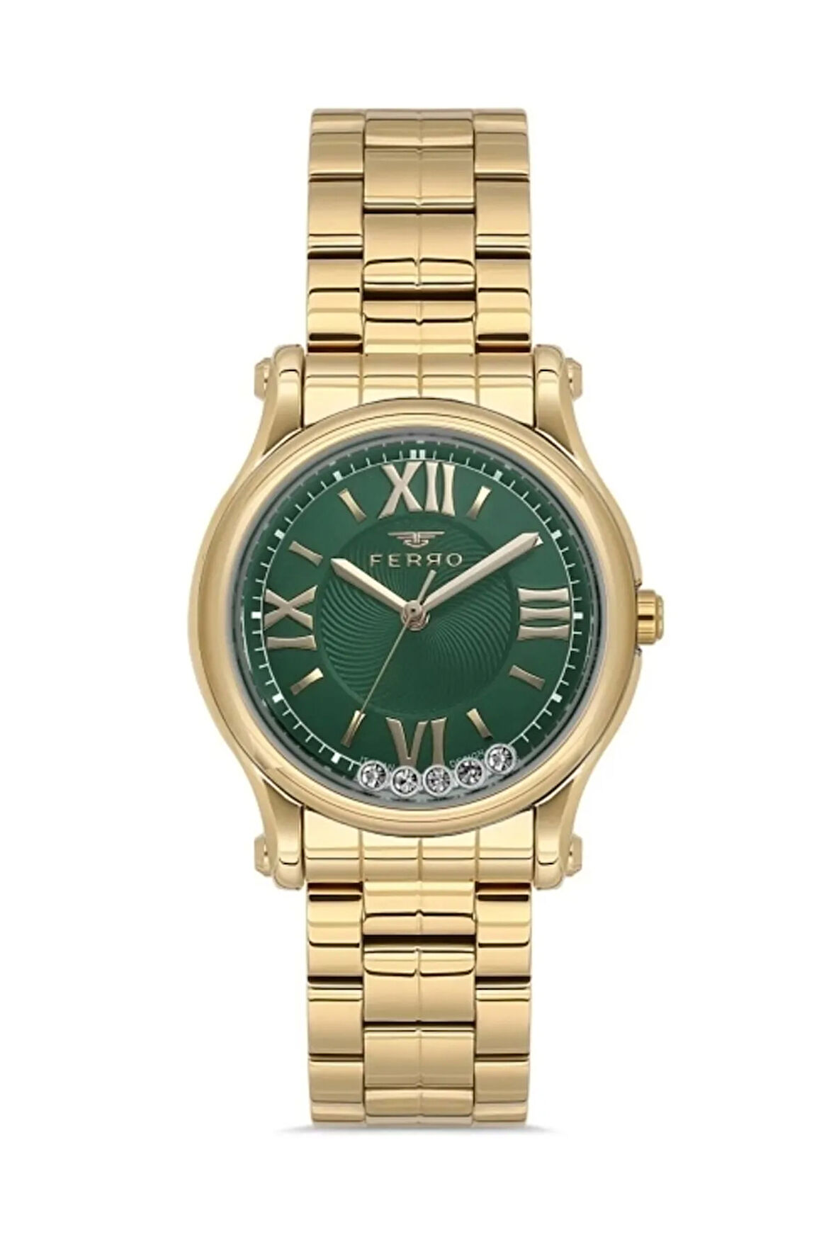 Sarı Çelik Kordon kadın Kol Saati FL21478AWT-B4