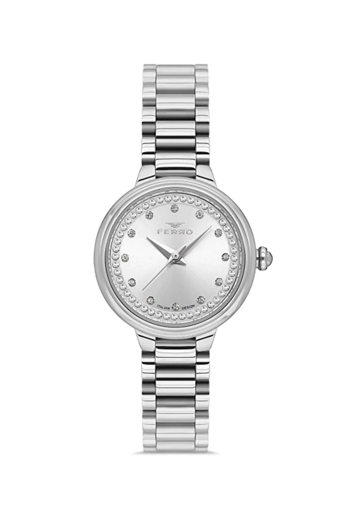 Gümüş Çelik Kordon Kadın Kol Saati FL21493A-A