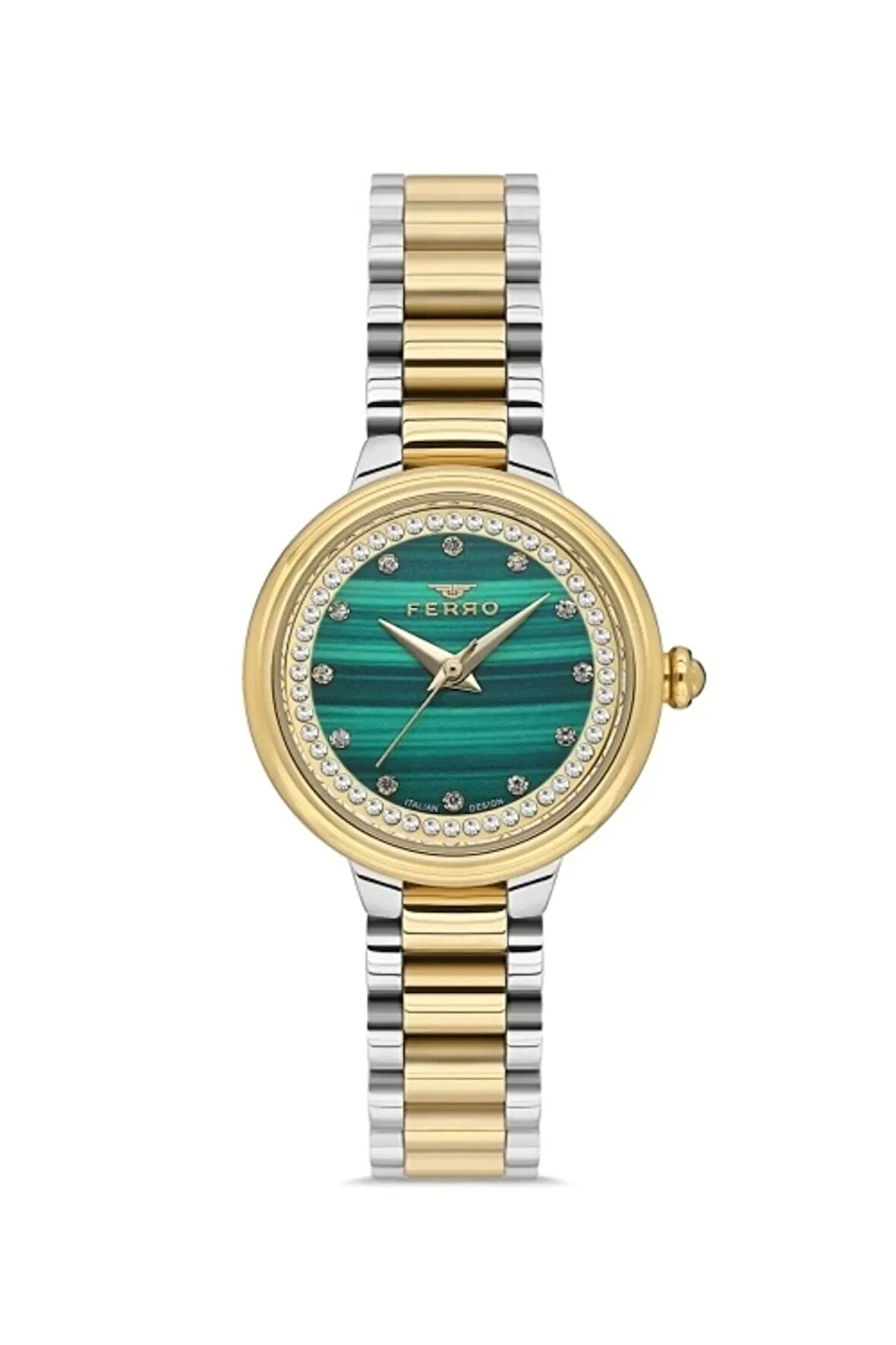 Gümüş Çelik Kordon Kadın Kol Saati FL21493A-A