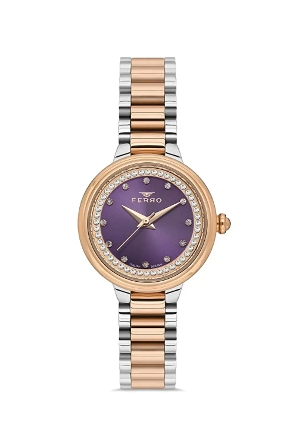 Gümüş Çelik Kordon Kadın Kol Saati FL21493A-A