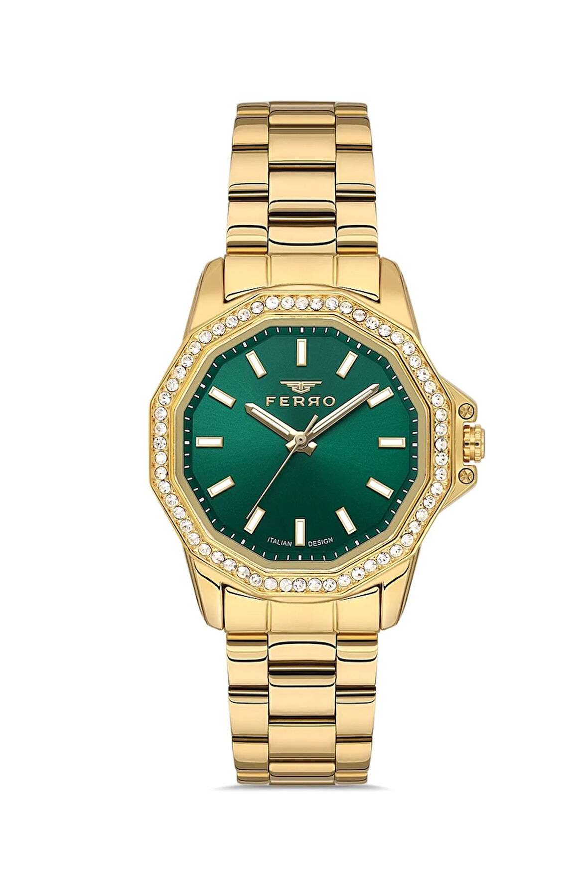 Gümüş Çelik Kordon Kadın Kol Saati FL21540A-D6