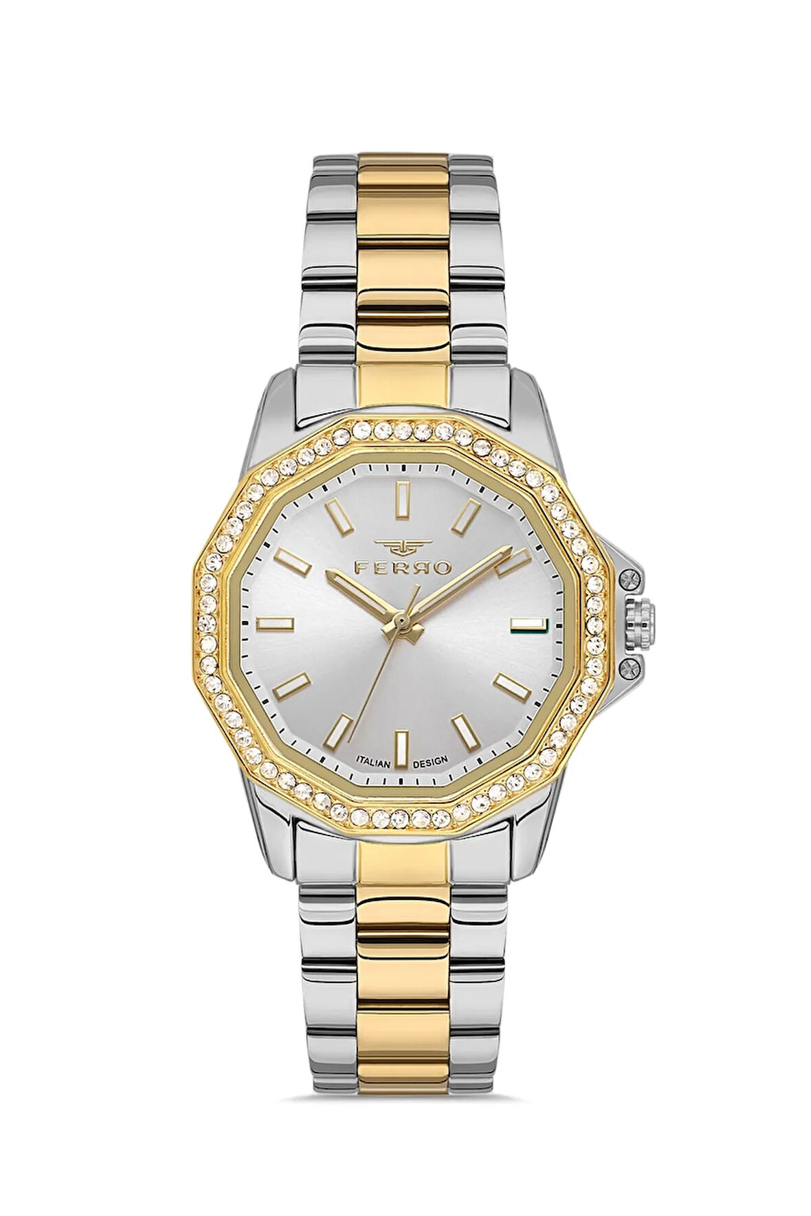 Gümüş Çelik Kordon Kadın Kol Saati FL21540A-D6