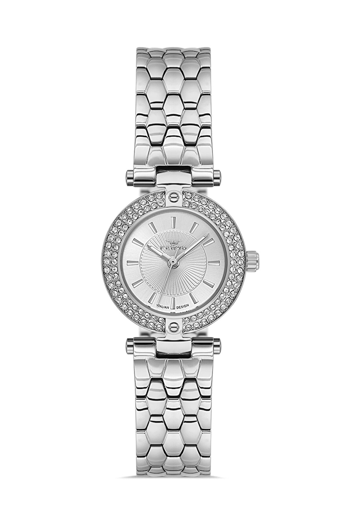 Ferro FL21608AWT-A Quartz Çelik Gri 21 mm Kadın Kol Saati
