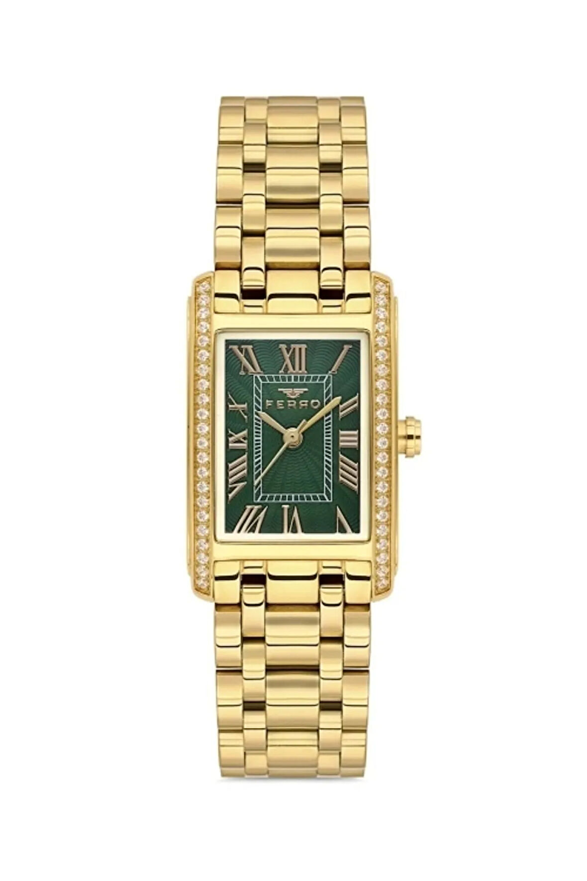 Sarı Çelik Kordon Kadın Kol Saati FL43005A-B6