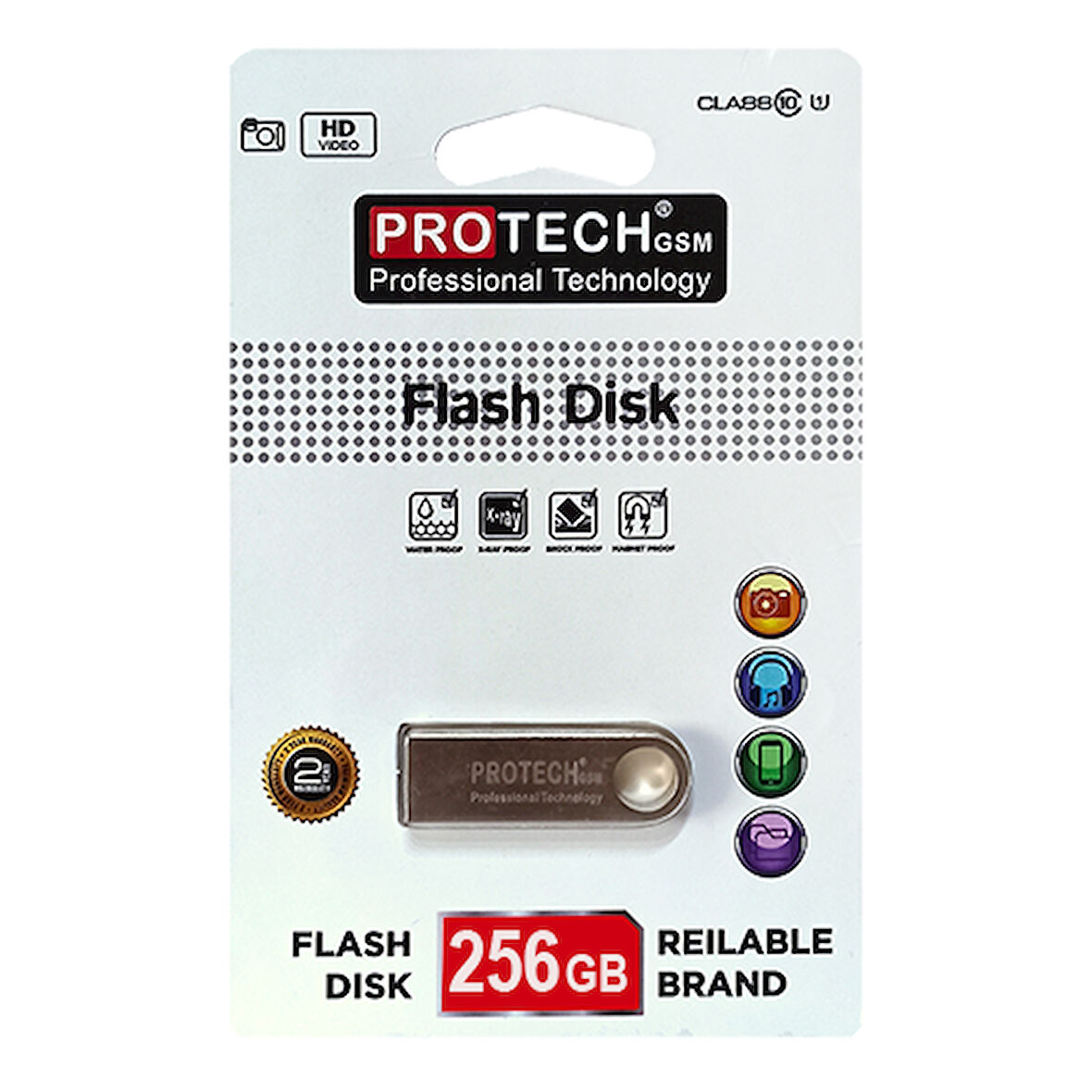 256 gb Metal Tasarım Flash Bellek USB 3.0